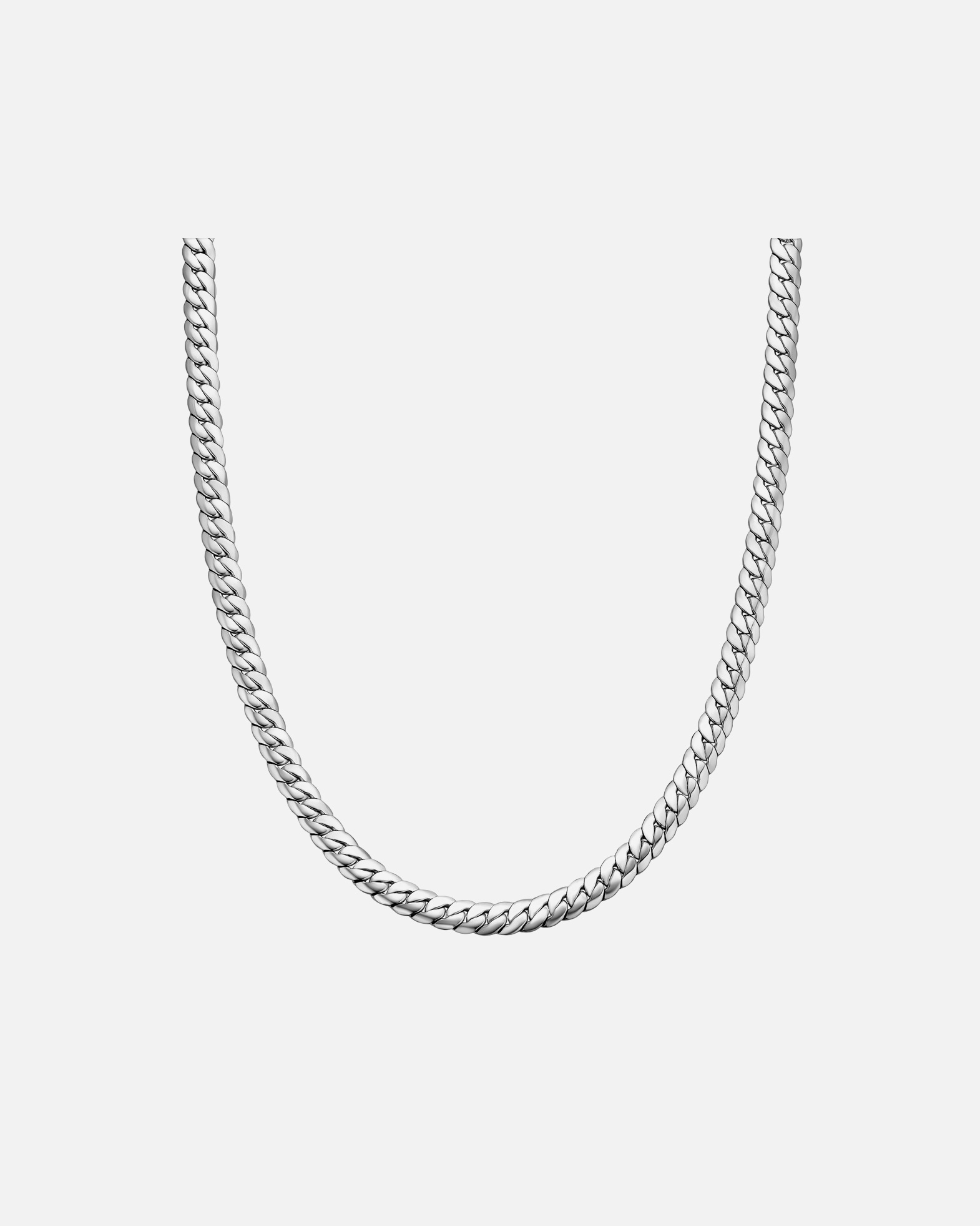Collier for HommeTrue RebelsCollier en acier inoxydable en argent50 cm