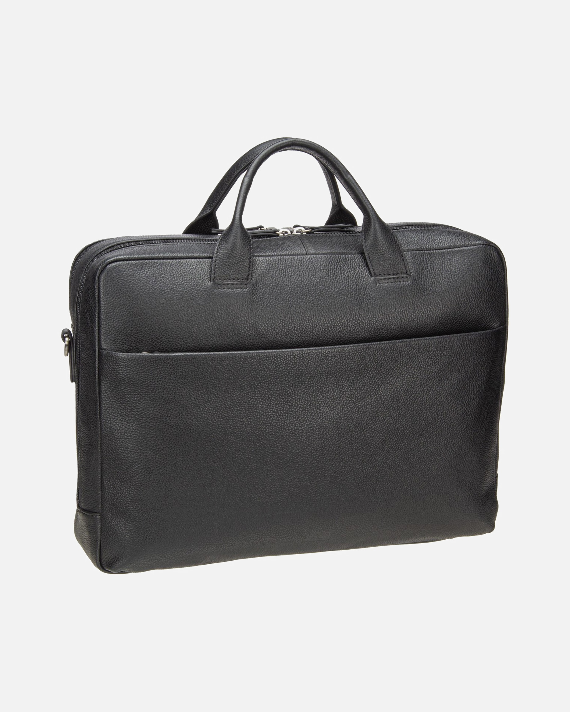 Sac pour ordinateur portable for HommeJostFrankfurt Porte-documents Cuir 40 cm Compartiment pour ordinateur portableblack