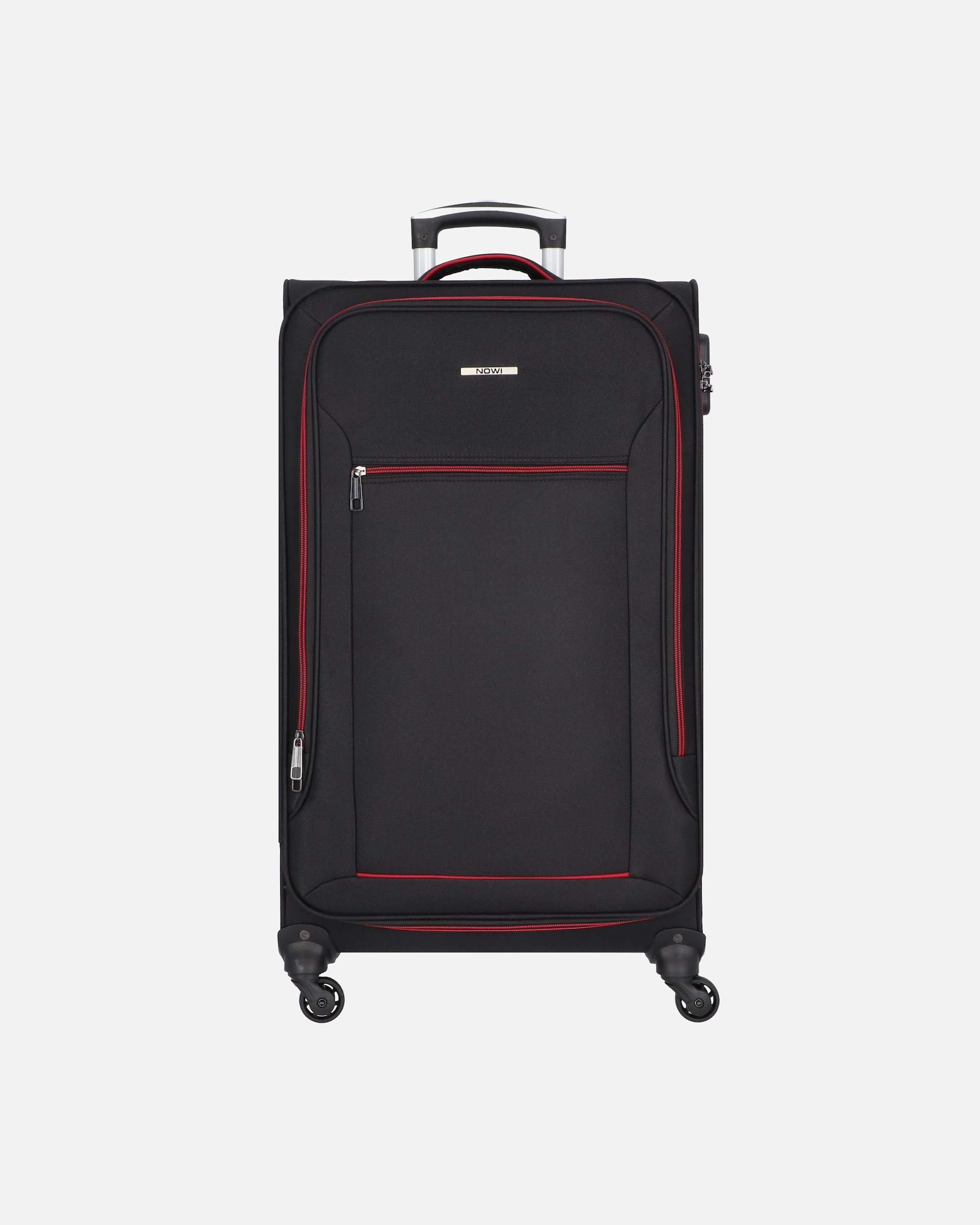 Trolley für Männlich NOWI Sevilla 4 Rollen Trolley 75 cm sz-rot