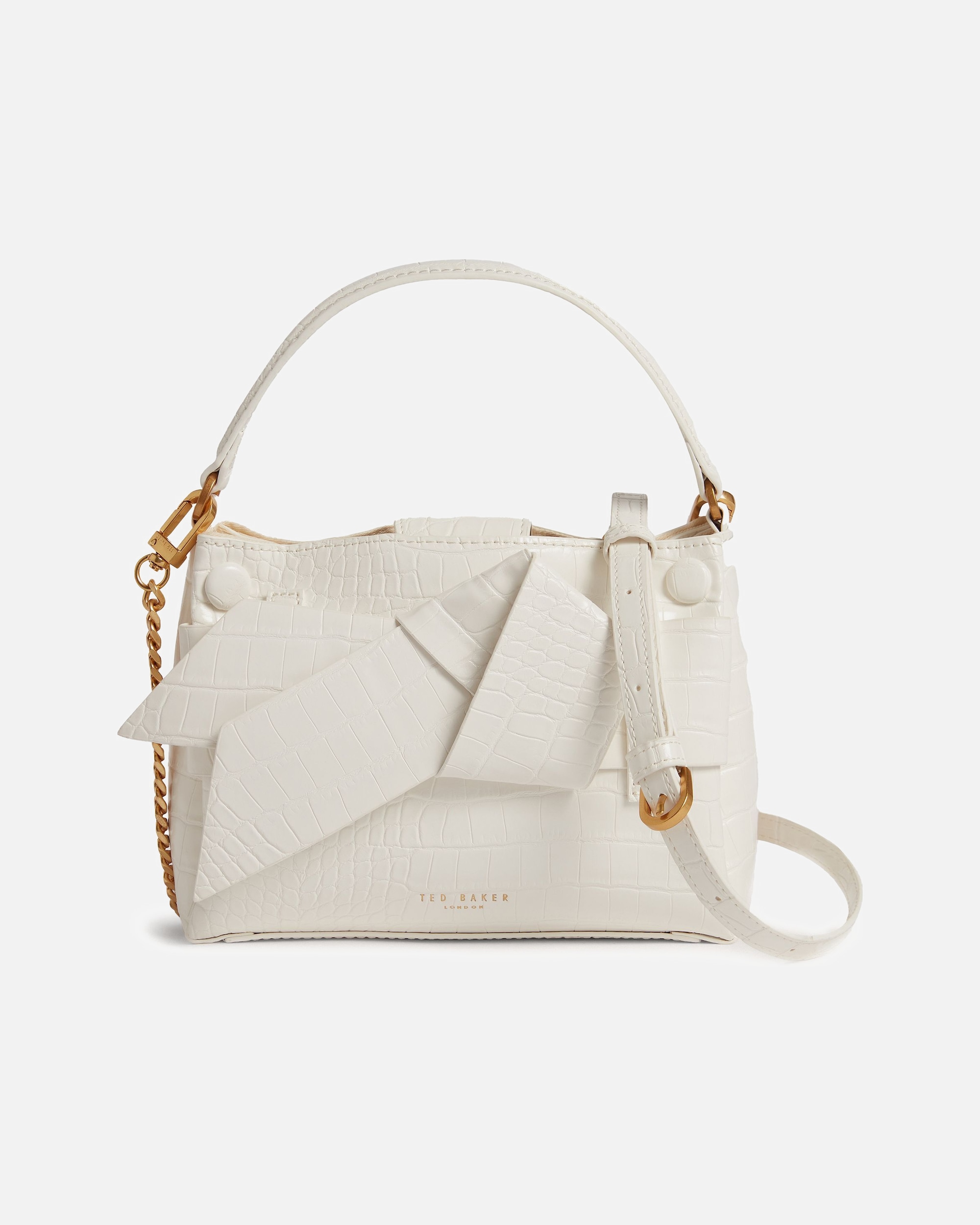 Clutch für Weiblich Ted Baker Ssansa Minibag ivory