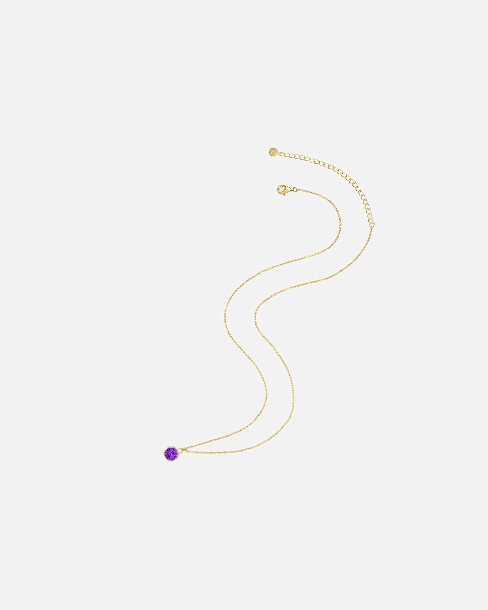 Collier for FemmeGlanzstücke MünchenCollier en argent Argent sterling Améthyste en Or jaune40,0 cm Basiskette + 5,0 cm Verlängerung