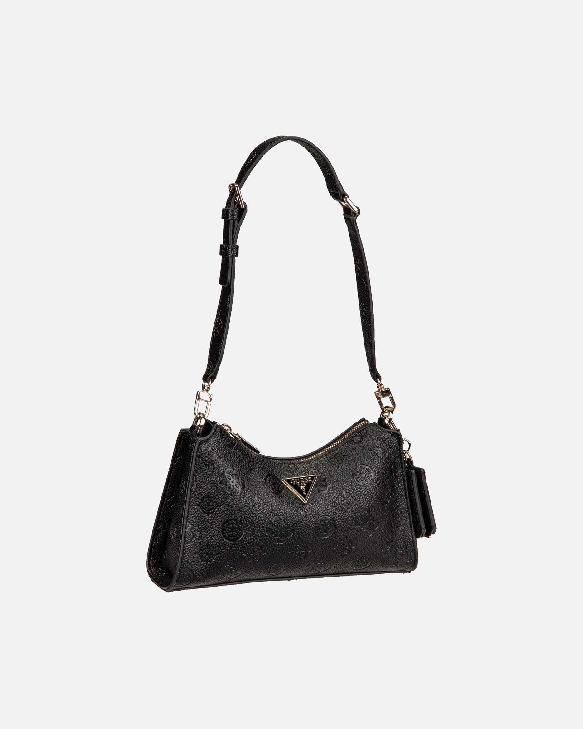 Handtasche für Weiblich Guess Cresidia Schultertasche black logo