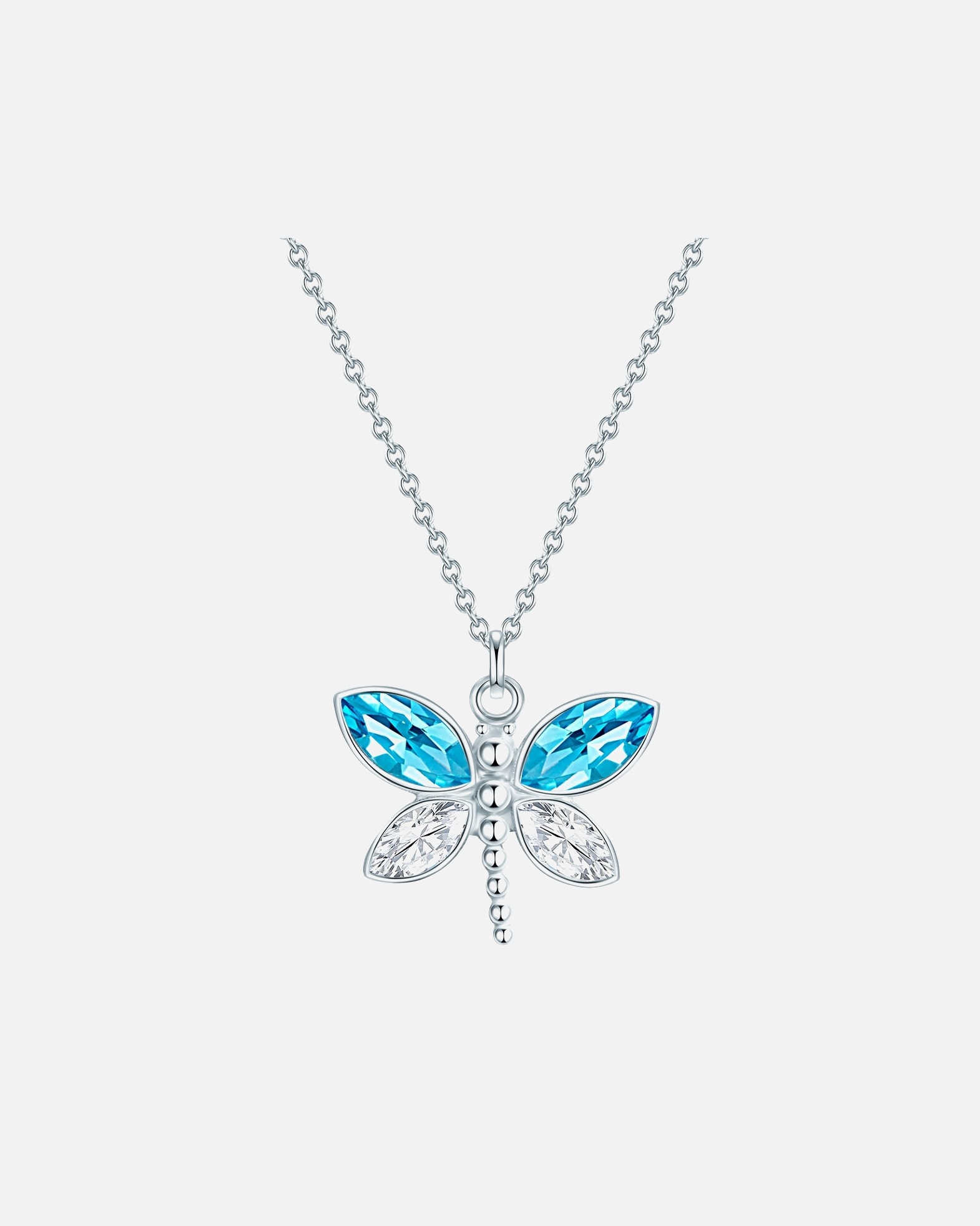 Collier for FemmeCollier en acier inoxydé Papillon Acier inoxydable Preciosa en Argent40,0 cm Basiskette + 5,0 cm Verlängerung