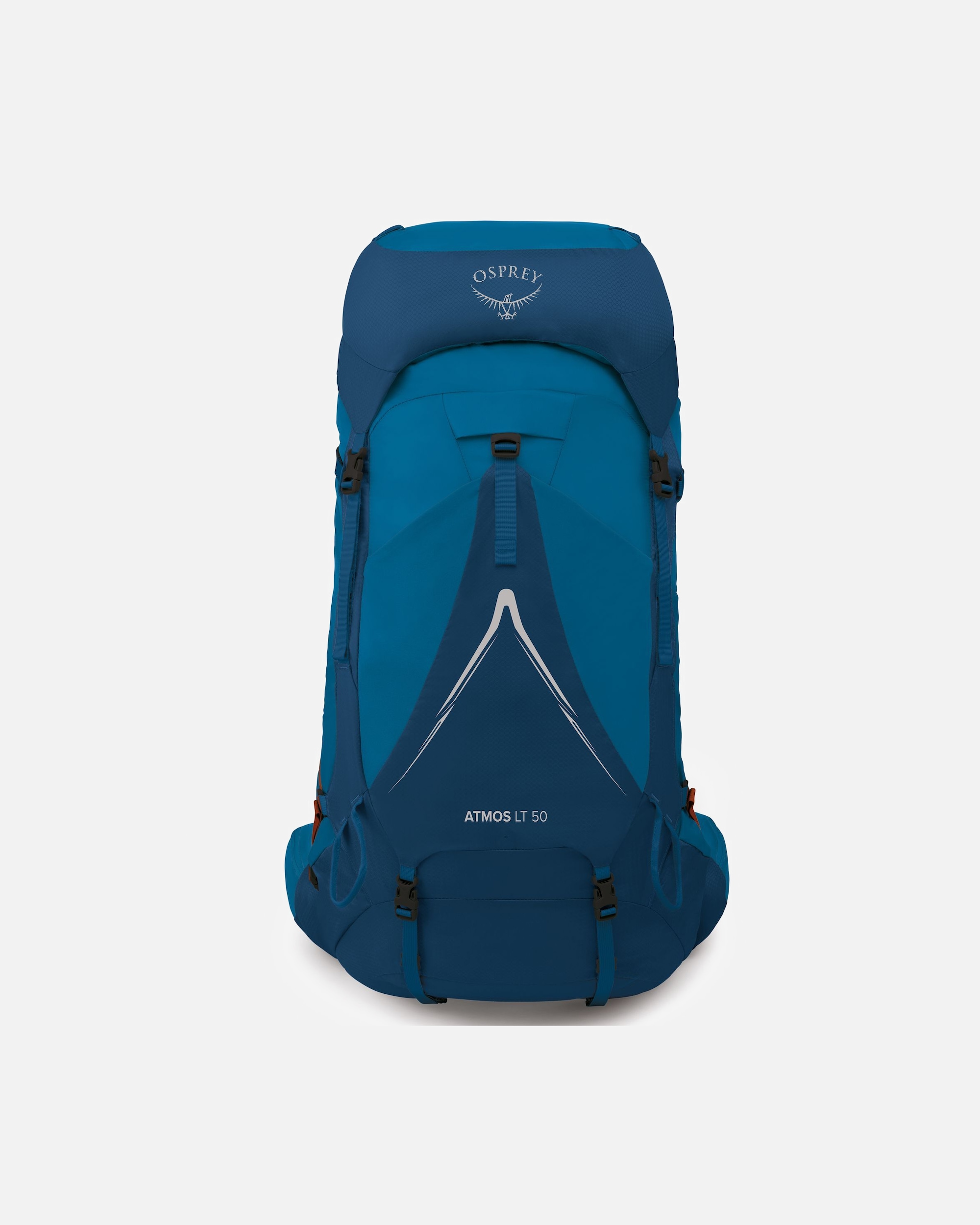 Rucksack für Männlich Osprey Atmos Wanderrucksack night shift-scoria blue