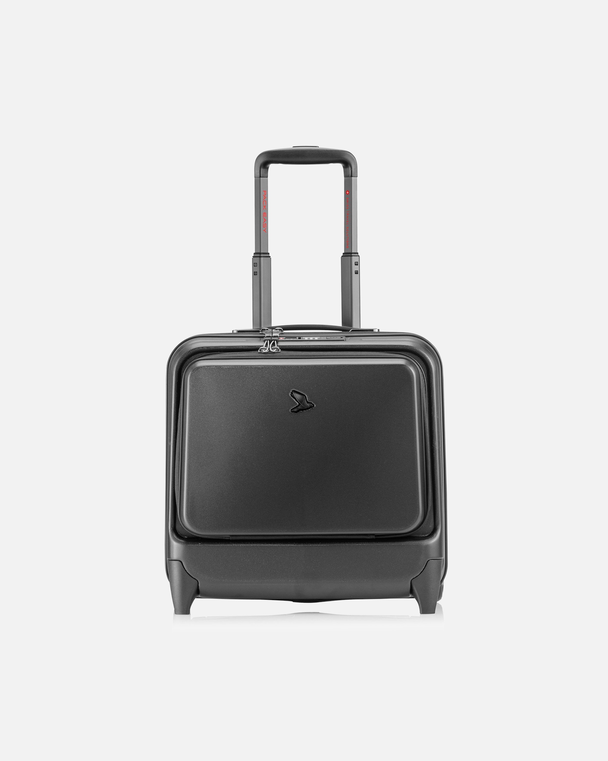 Valise for HommeGenius 2 roulettes Trolley pilote 42 cm Compartiment pour ordinateur portableschwarz