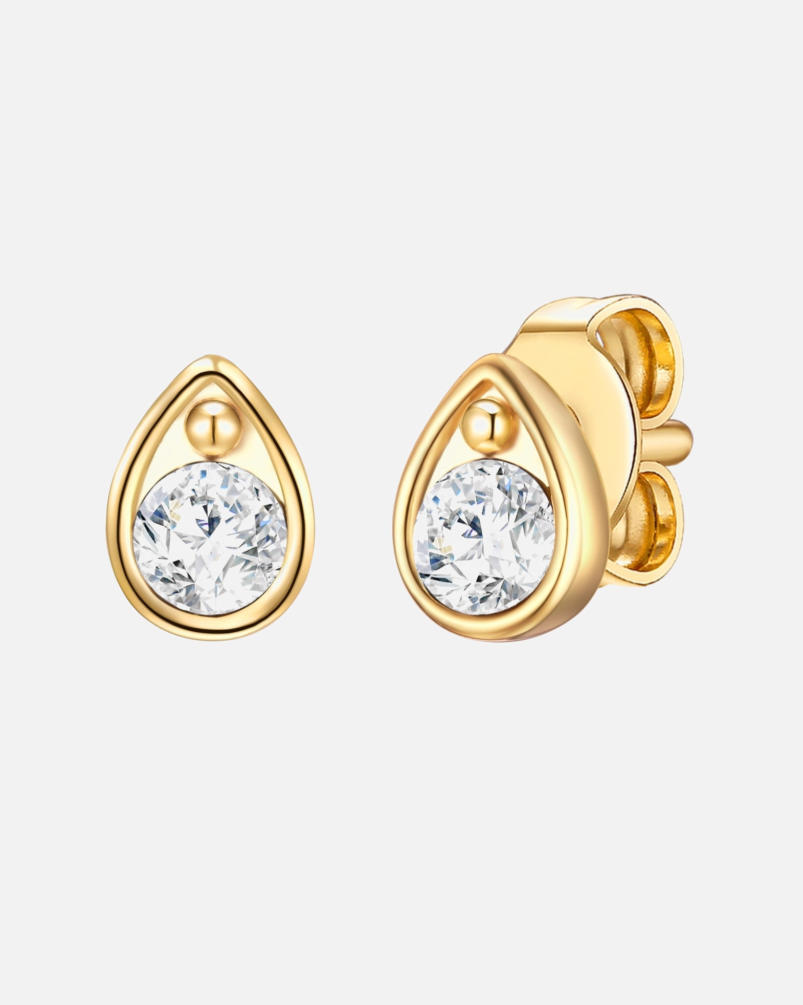 Boucle d'oreilles for FemmeLulu & JaneBoucles d´oreilles en Métal en Or jaune5,5 mm