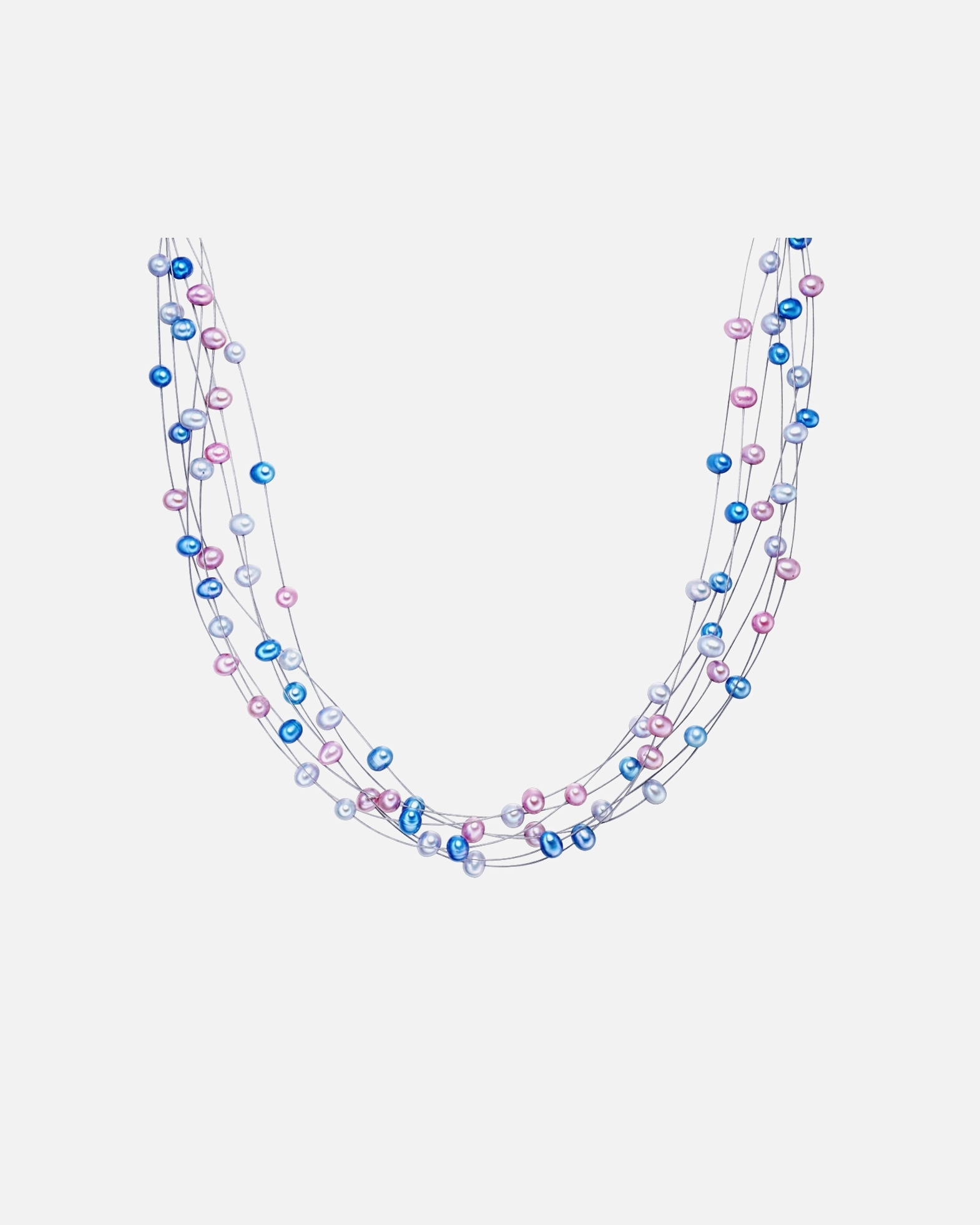 Collier for FemmeValero PearlsCollier de perles Perle de culture d'eau douce Perle de culture d'eau douce en Multicolore42 cm + 5 cm