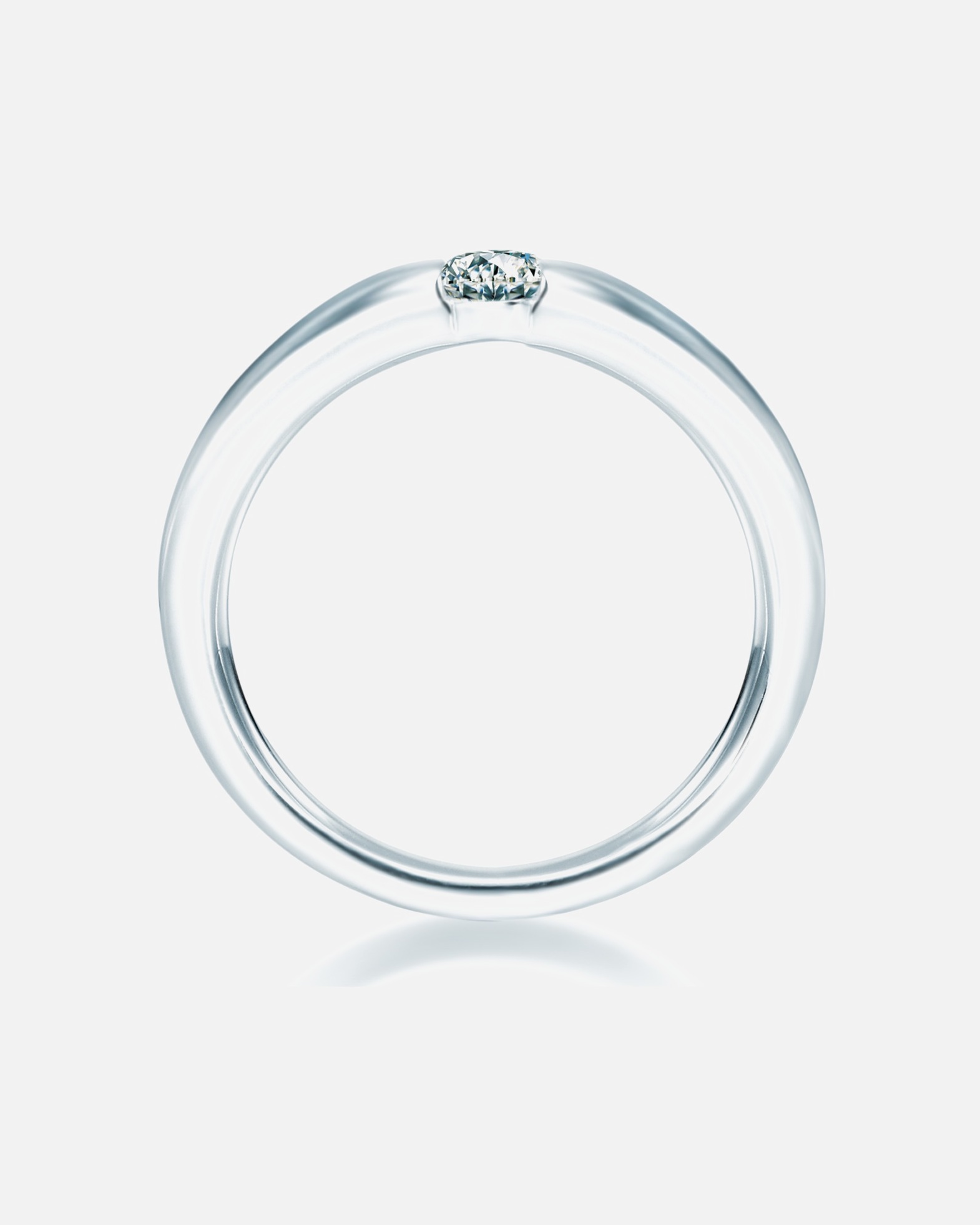 Bague for FemmeTrilaniBague en argent Argent sterling Oxyde de zirconium (CZ) en Argent52