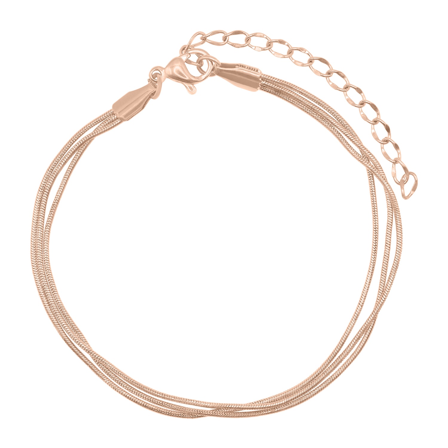 Rosegoldfarben