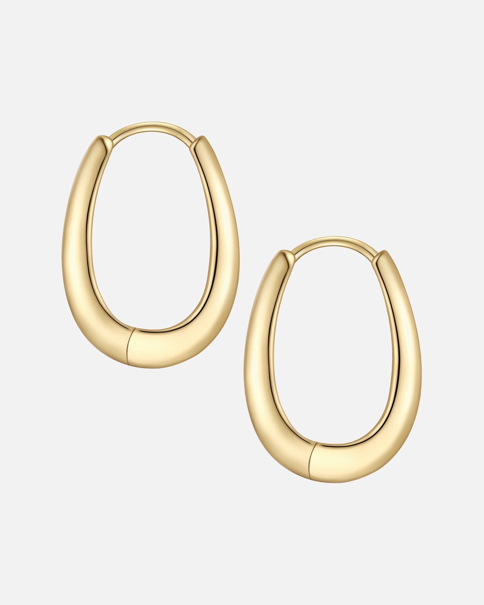 Créoles for FemmeGlanzstücke MünchenCréoles en argent sterling en or jaune22,1 mm