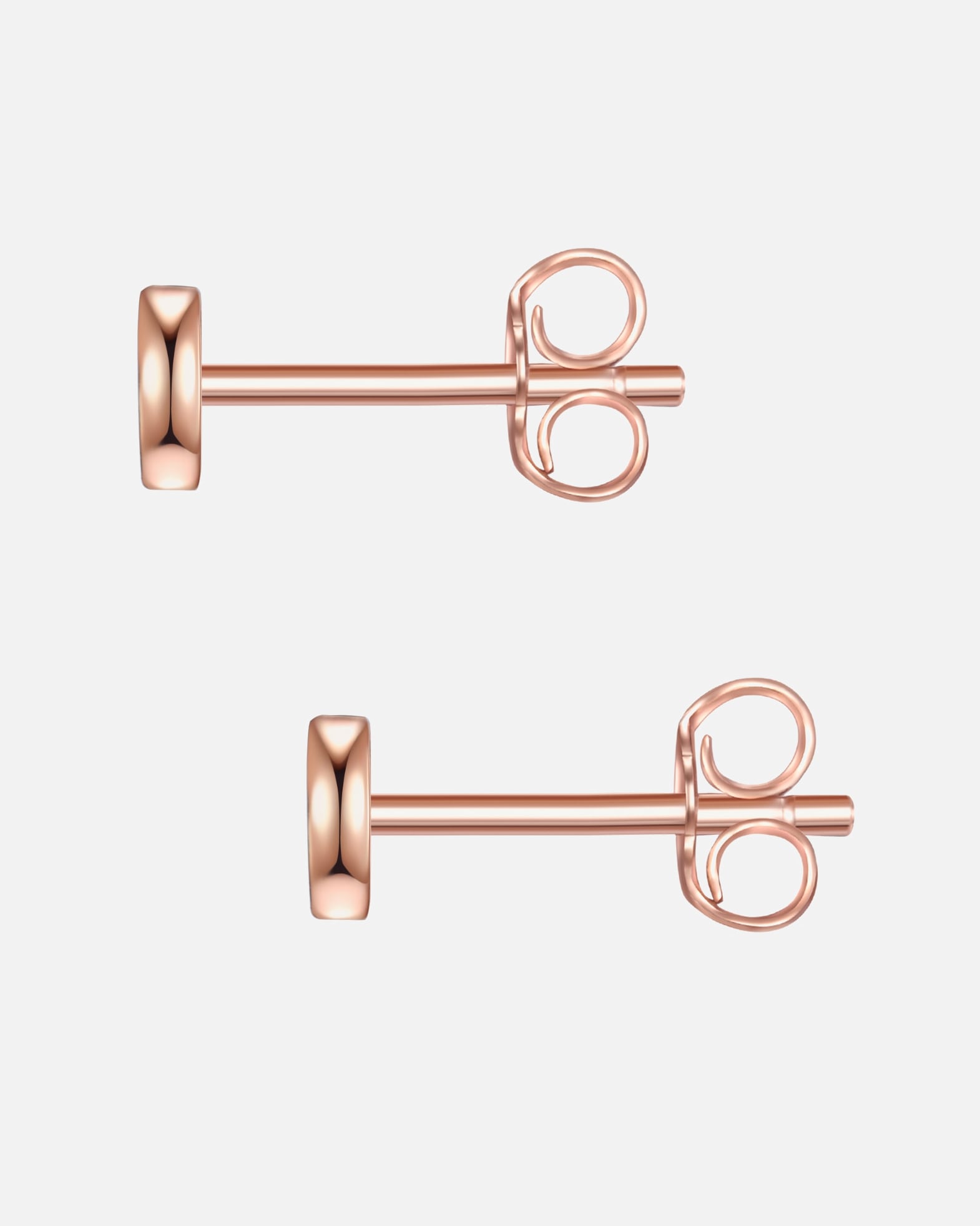 Boucle d'oreilles for FemmeGlanzstücke MünchenPuces d'oreilles en argent Argent sterling en Or rose3,8 mm