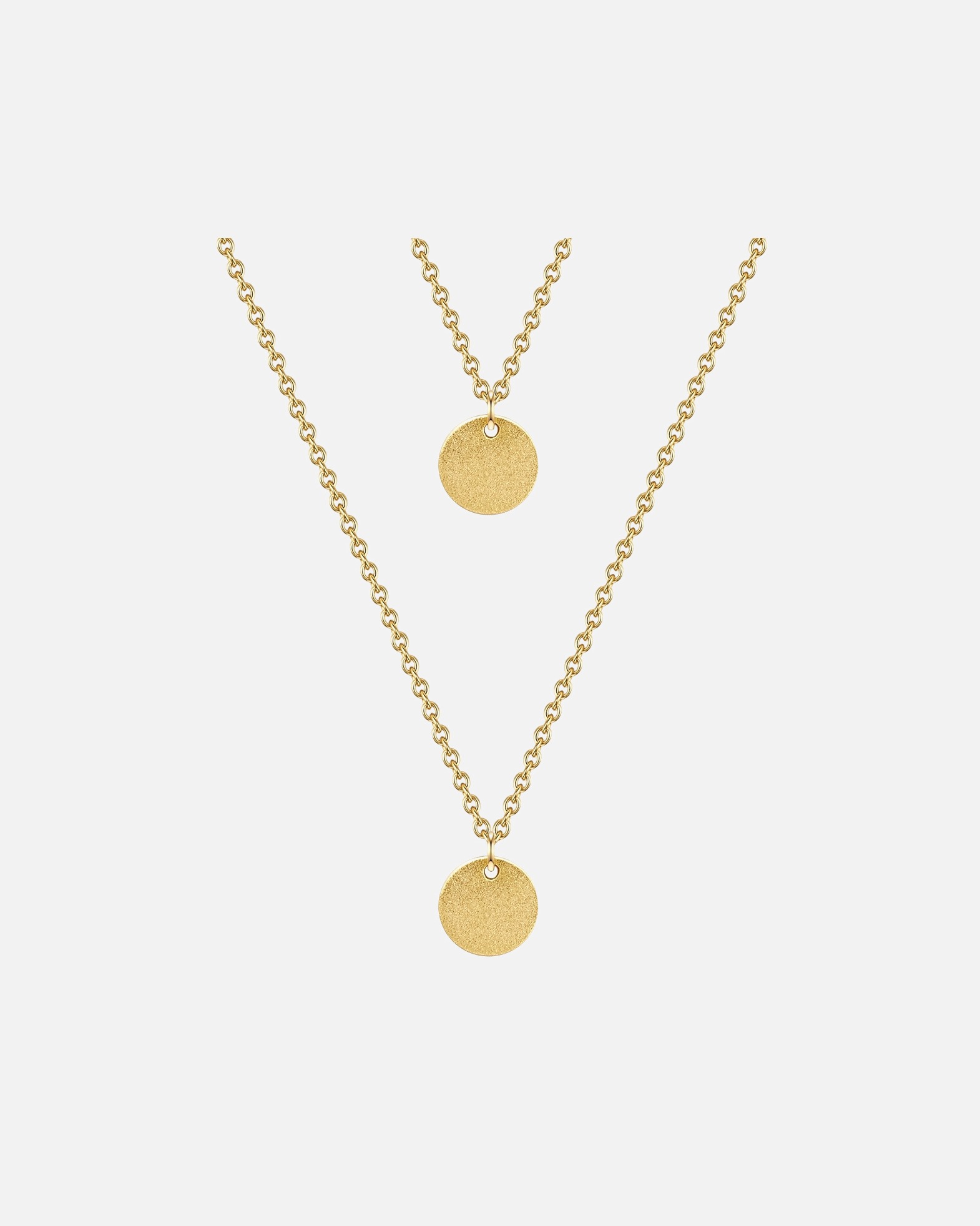 Collier for FemmeCollier en argent Cercle Argent sterling en Or jaune45,0 cm Basiskette + 5,0 cm Verlängerung