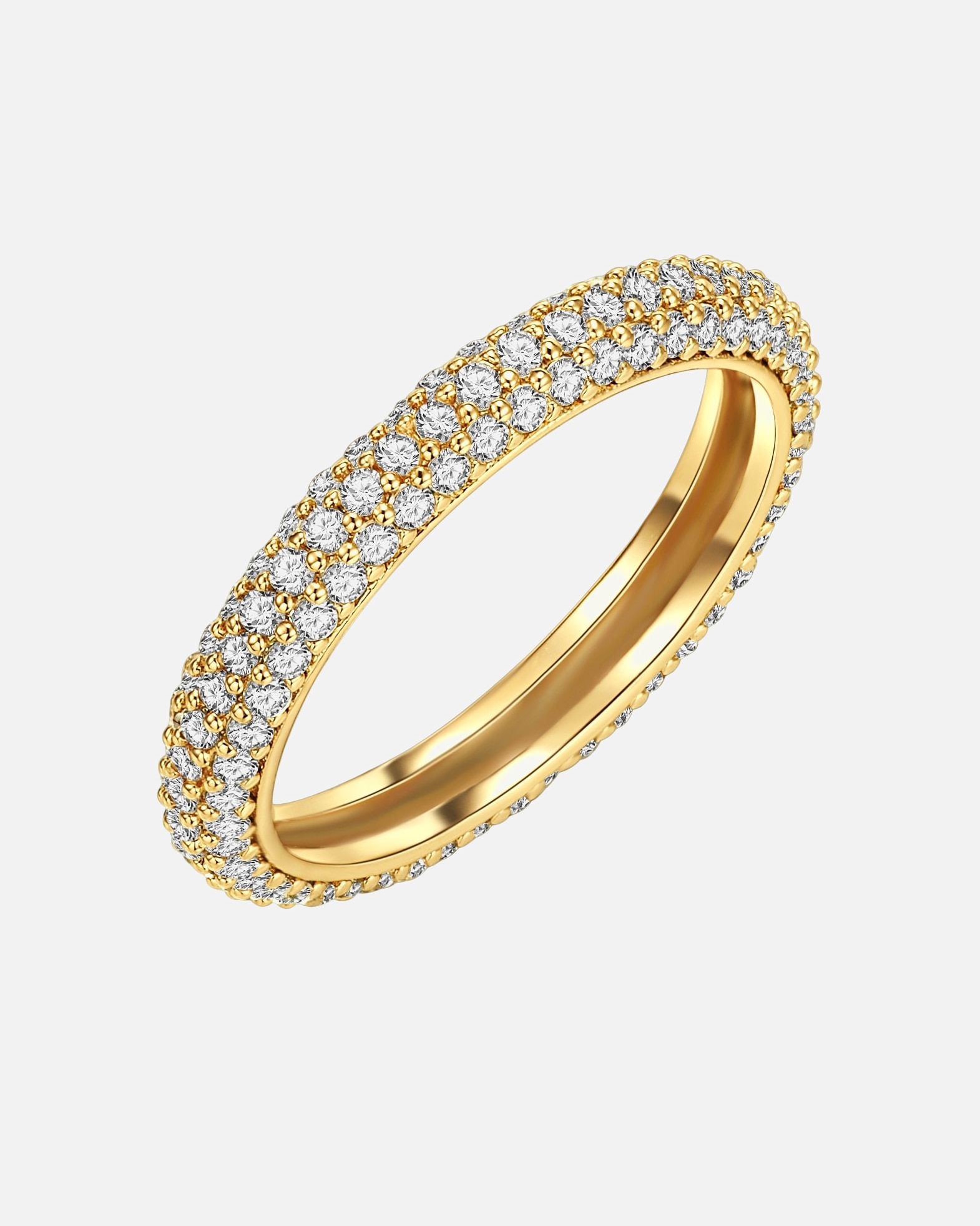 Bague for FemmeLulu & JaneBague tendance Laiton Oxyde de zirconium (CZ) en Or jaune52
