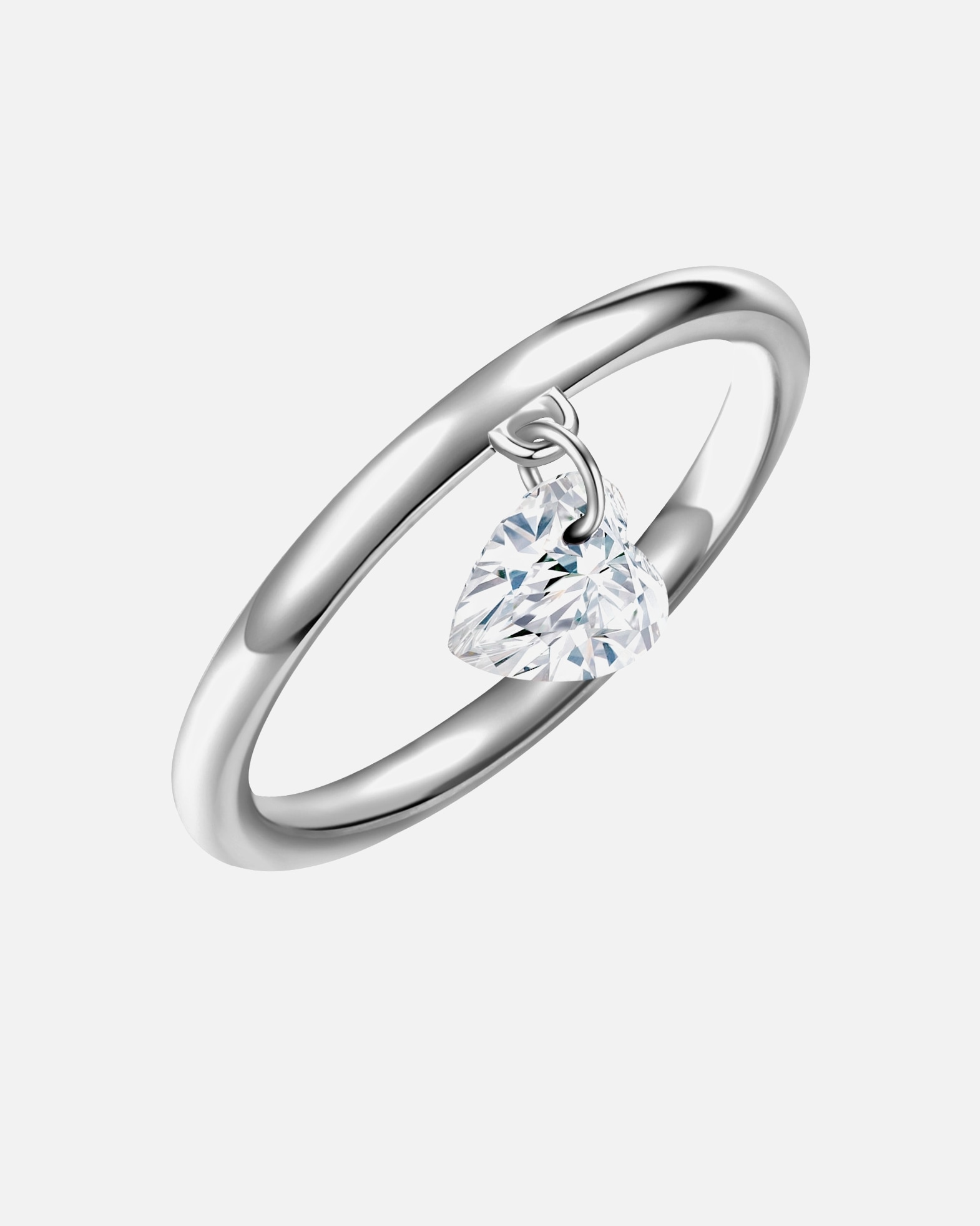 Bague for FemmeBague Coeur Argent sterling Topaze en Argent48