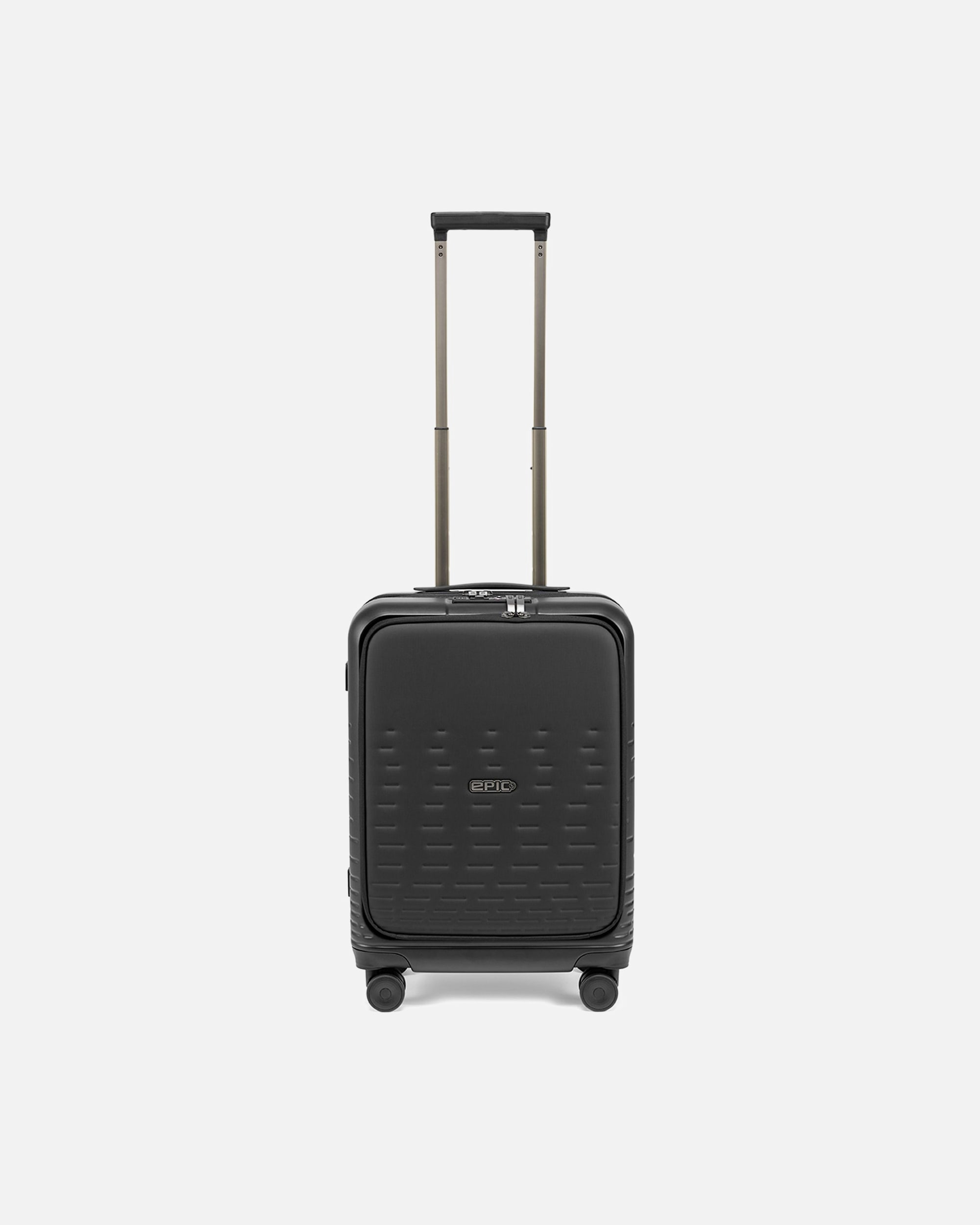 Valise for HommeEpicSpin 4 roulettes Trolley de cabine 55 cm Compartiment pour ordinateur portablesatinblack