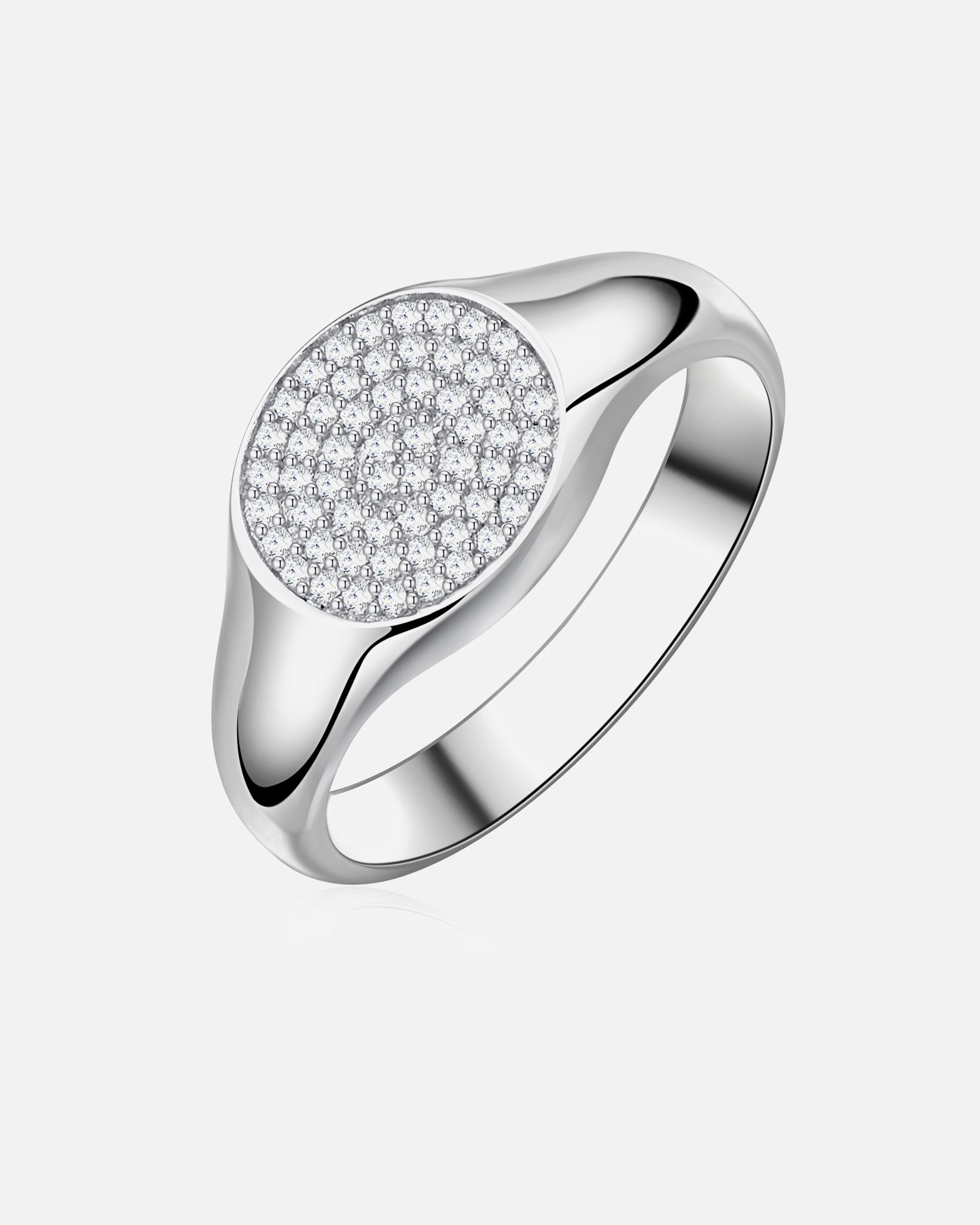 Bague for FemmeGlanzstücke MünchenBague en argent Argent sterling Oxyde de zirconium (CZ) en Argent58