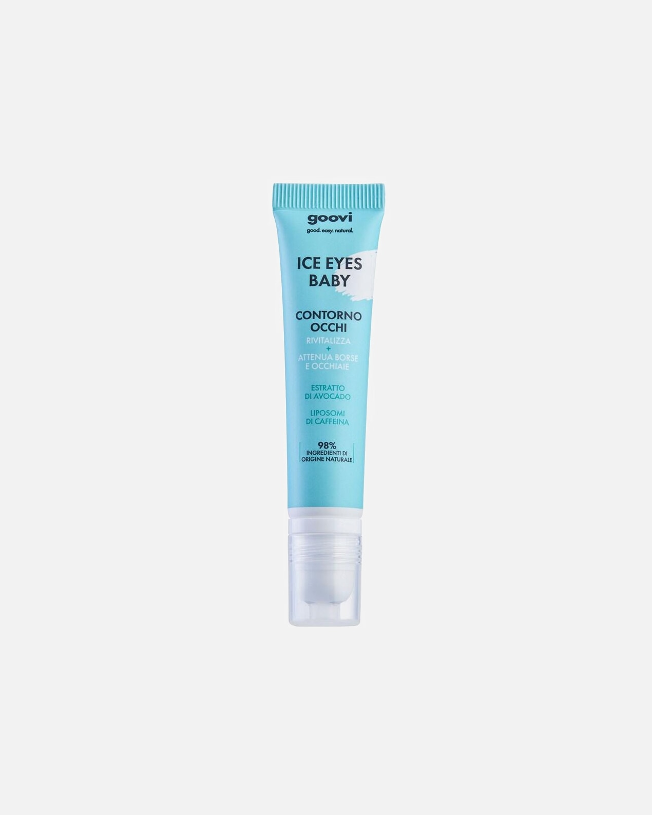 Augencreme für Weiblich goovi Ice Eyes Baby Augencreme gegen Tränensäcke und Augenringe 15 ml