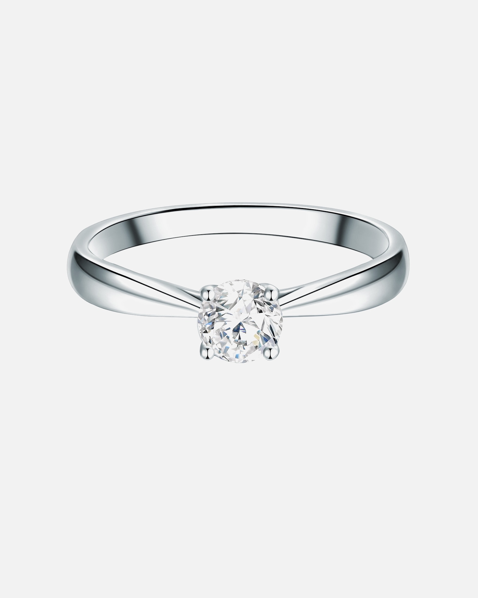 Bague for FemmeTrilaniBague en argent Argent sterling Oxyde de zirconium (CZ) en Argent60