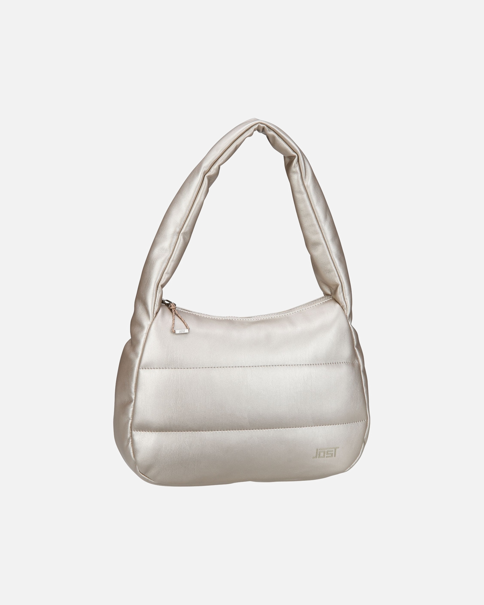 Umhängetasche für Weiblich Jost Kaarina Schultertasche 31 cm silver