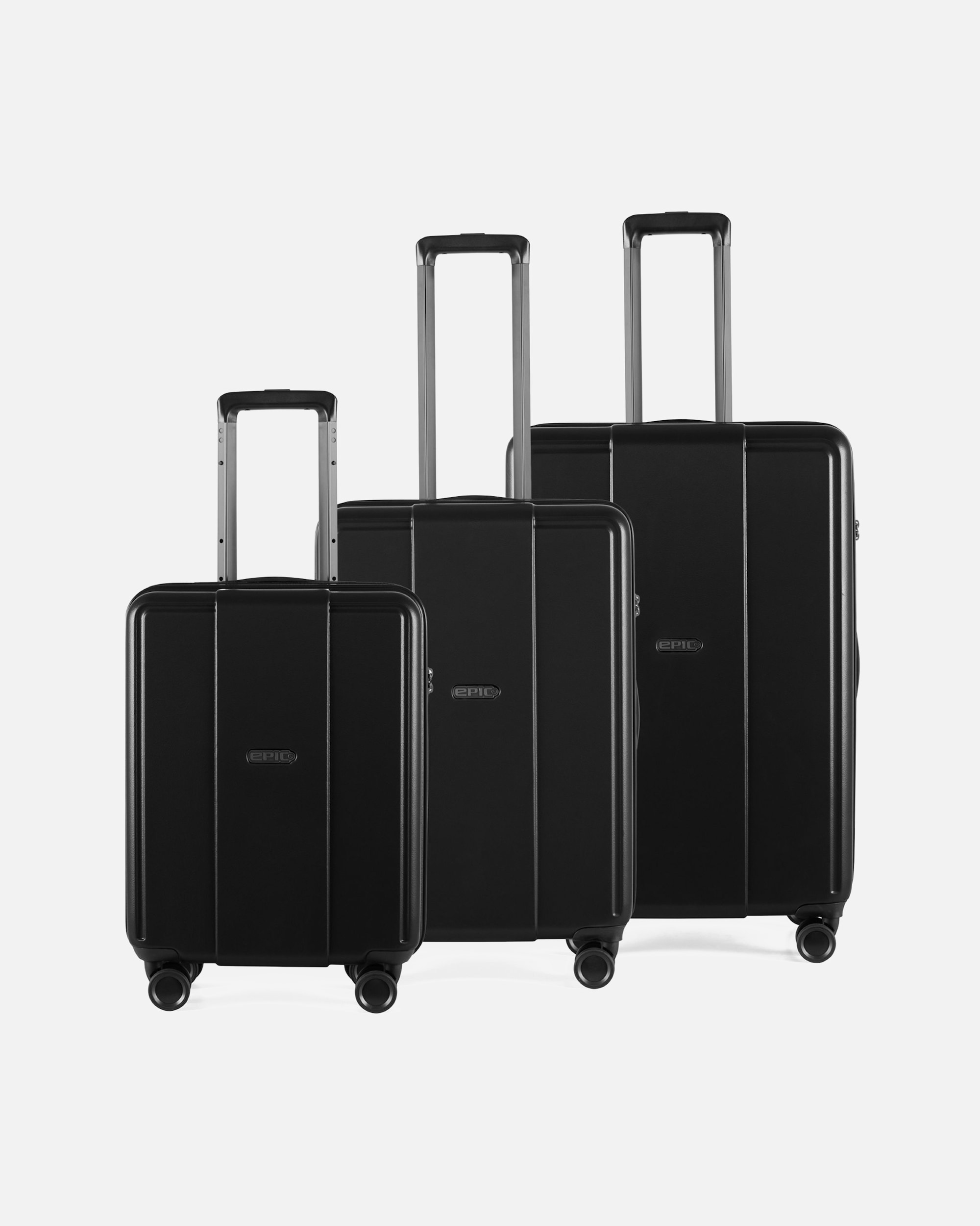 Valise for HommeEpicPop 6.0 Set de valises à 4 roulettes 3pcs.allblack