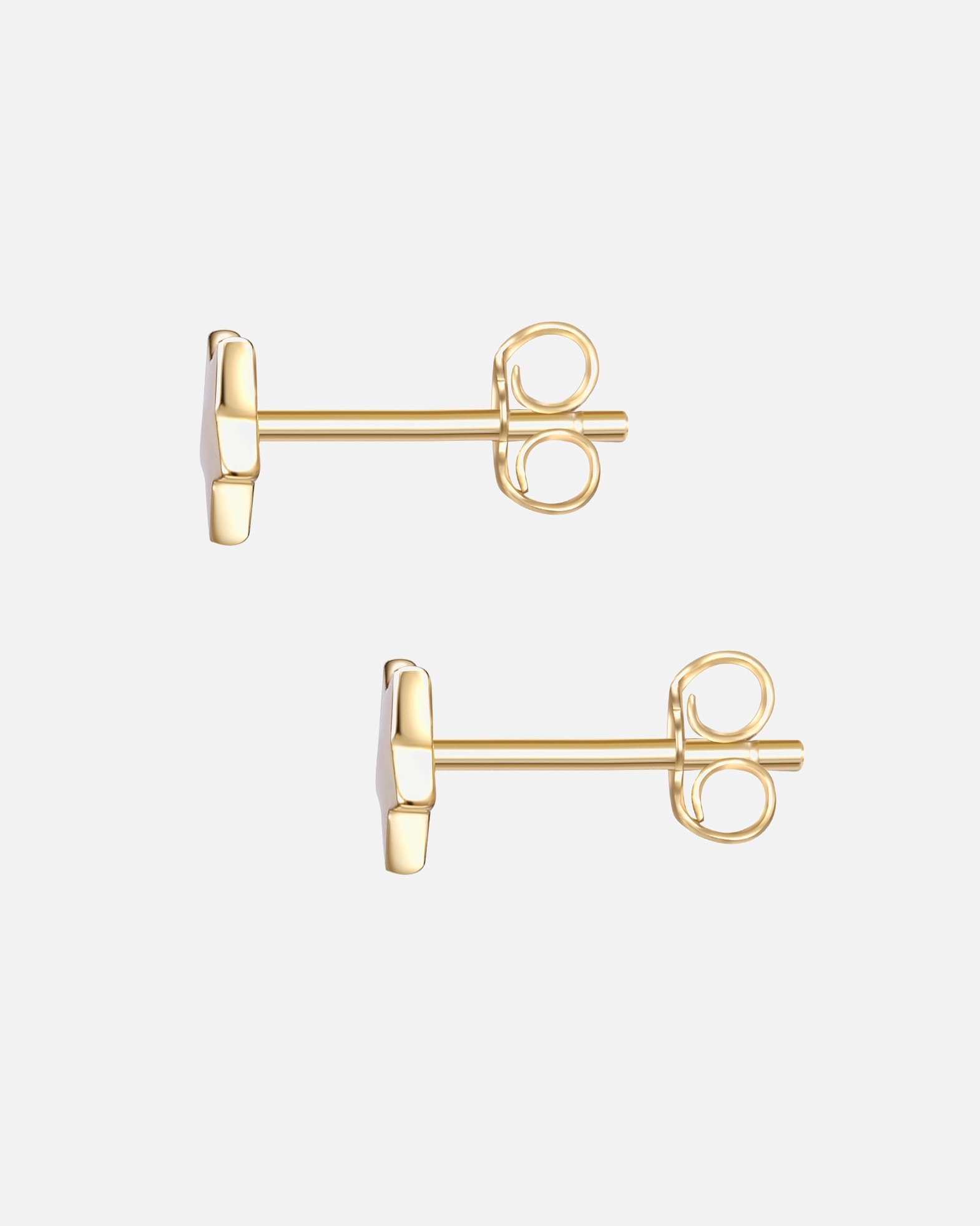 Boucle d'oreilles for FemmeGlanzstücke MünchenPuces d'oreilles en argent Étoilé Argent sterling en Or jaune4,9 mm