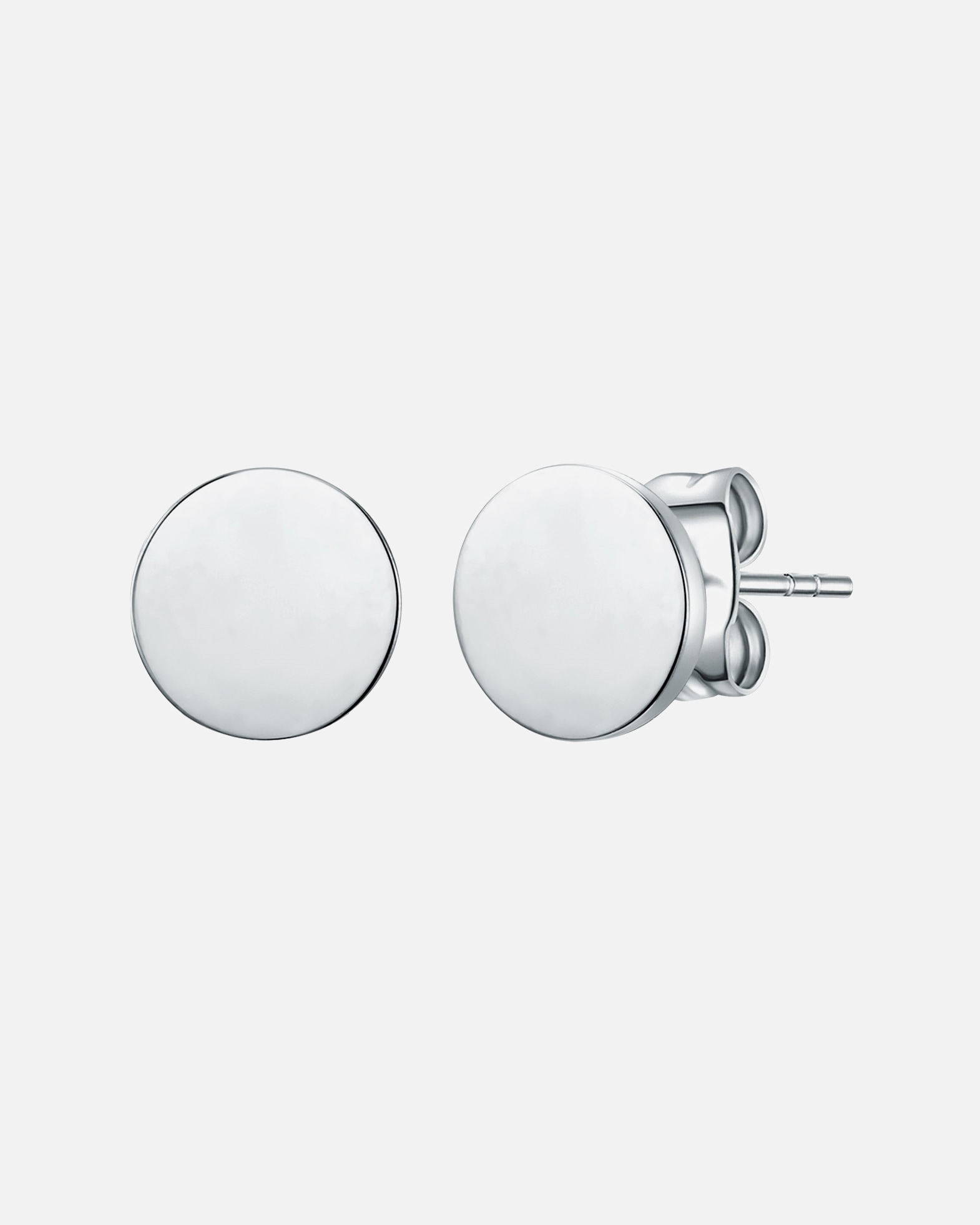 Ohrringe für Weiblich EASTSIDE Ohrhänger Edelstahl in Silber 8,1 mm