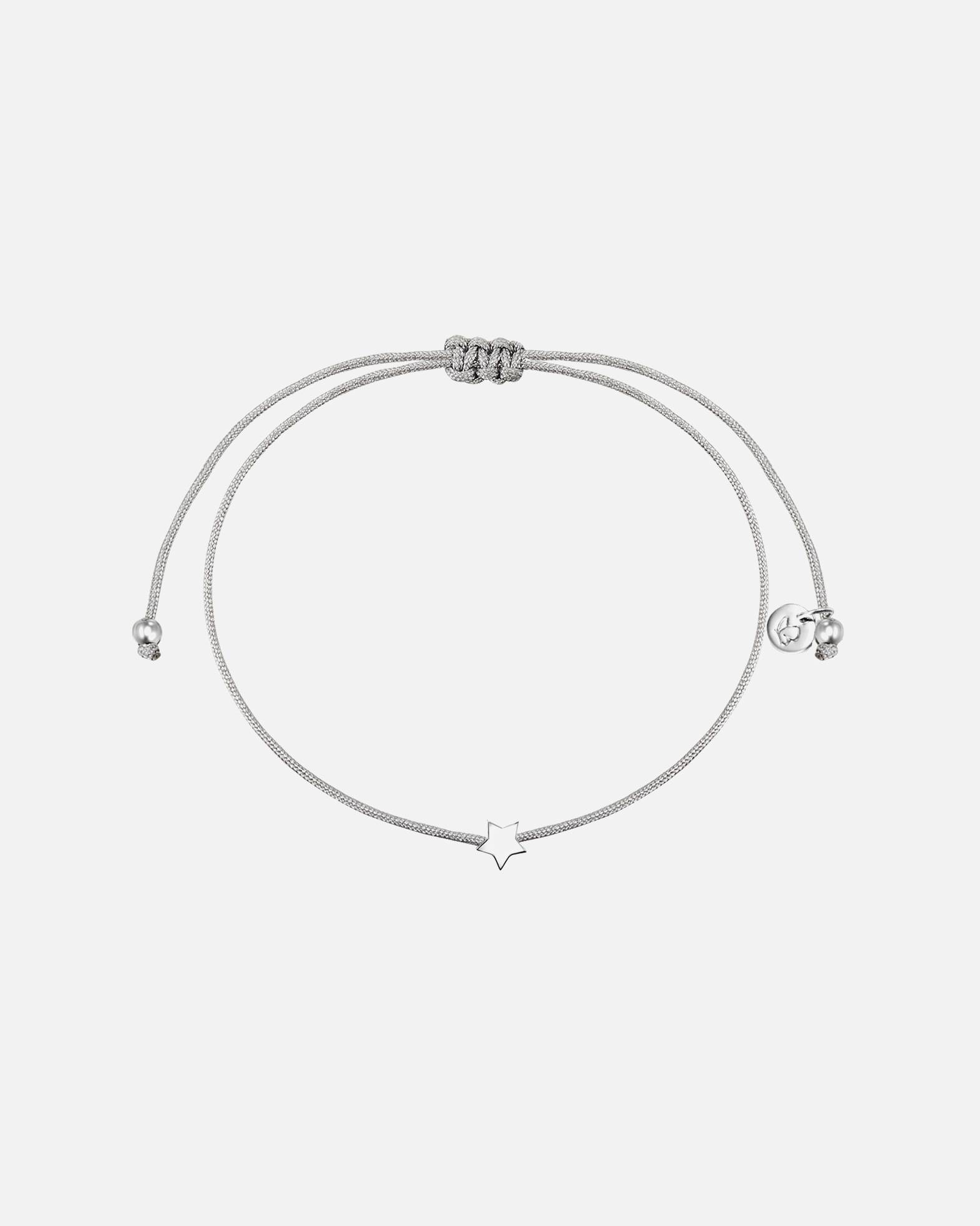 Bracelet for FemmeGlanzstücke MünchenBracelet en tissu Étoilé Argent sterling en Argent15,0 - 22,0 cm, flexibel einstellbar