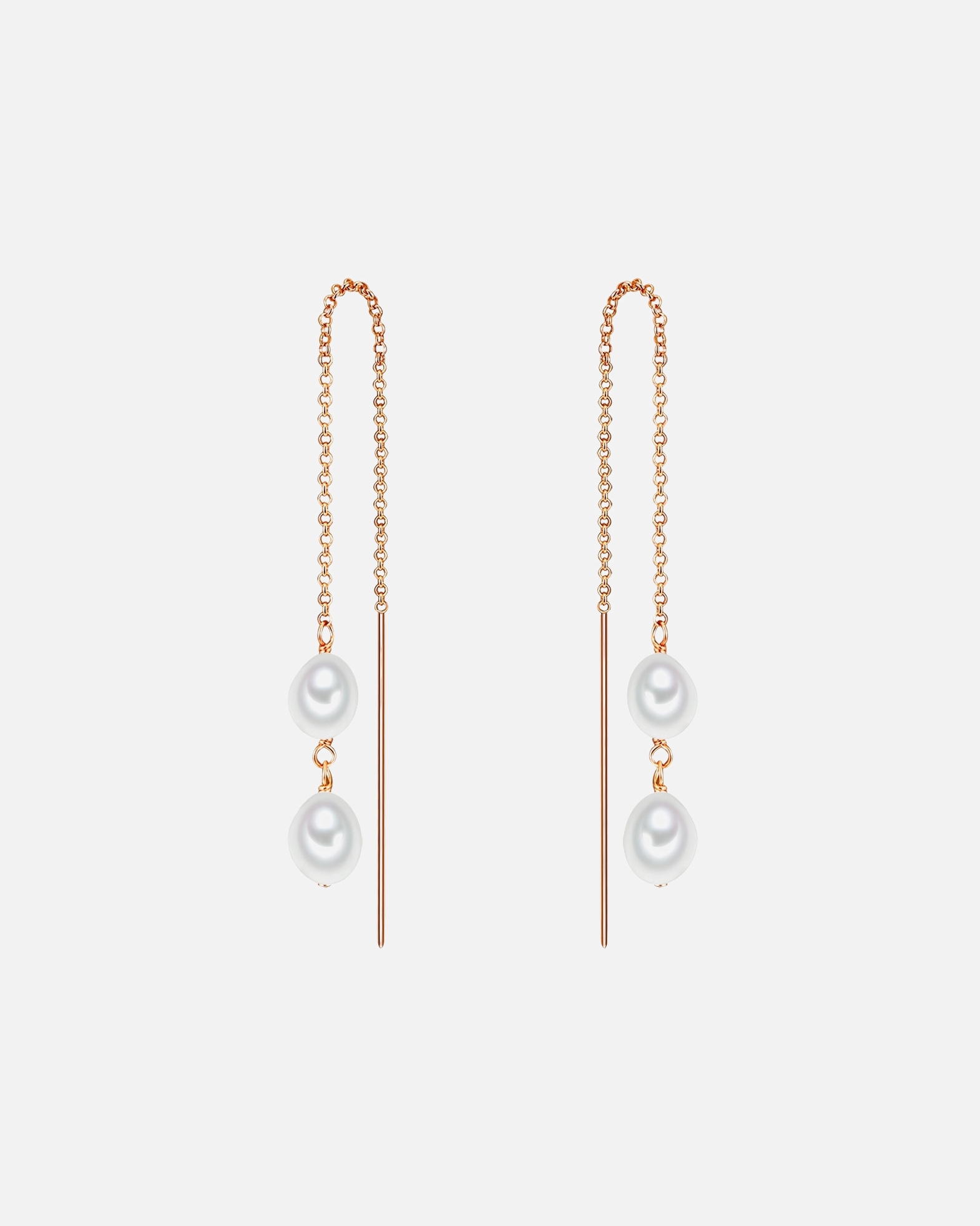 Boucle d'oreilles for FemmeValero PearlsBoucles d'oreille en perle Argent sterling Perle de culture d'eau douce en Or rose5,5 mm