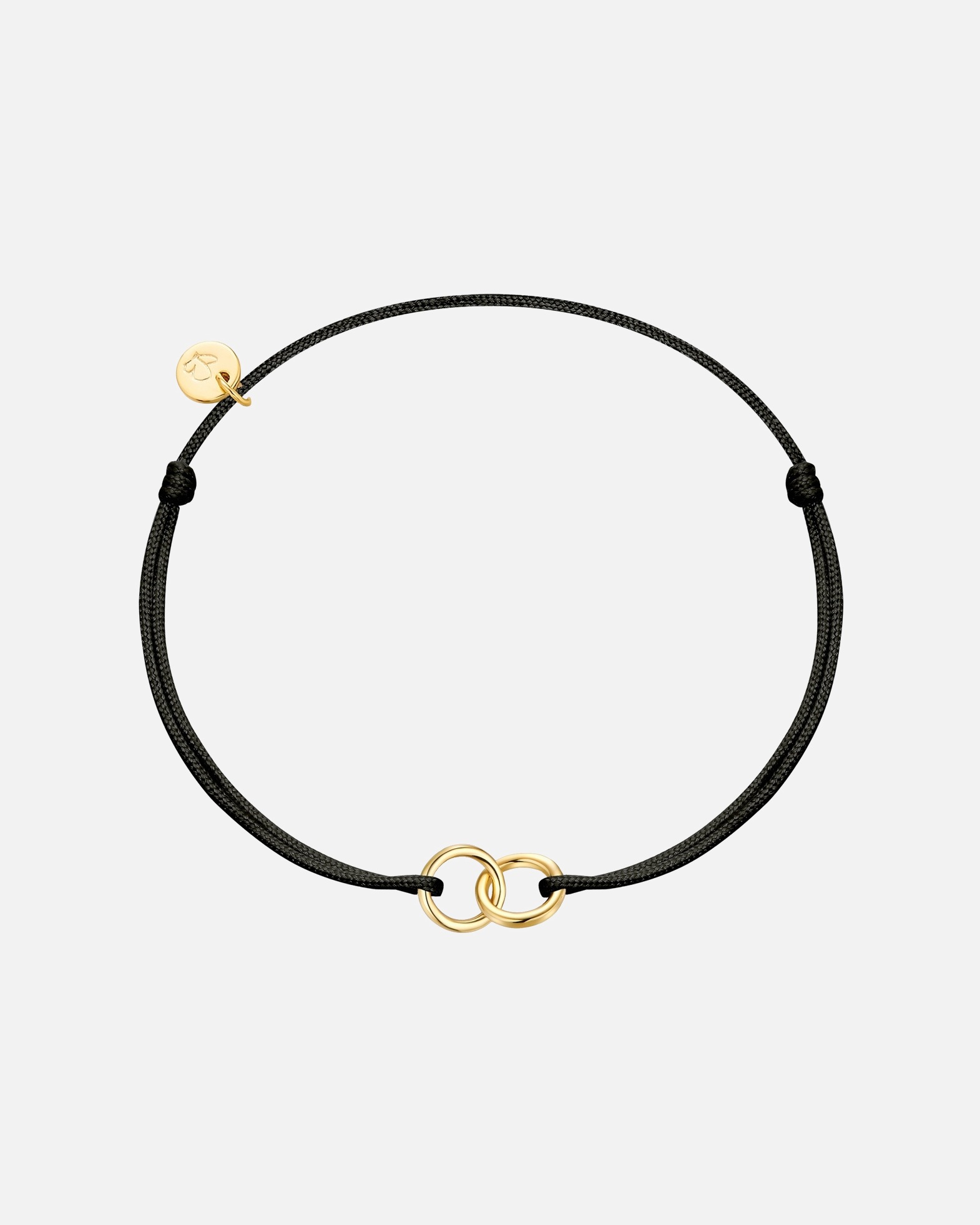 Bracelet for FemmeBracelet en Textile en Or jaune15,0 - 22,0 cm, flexibel einstellbar