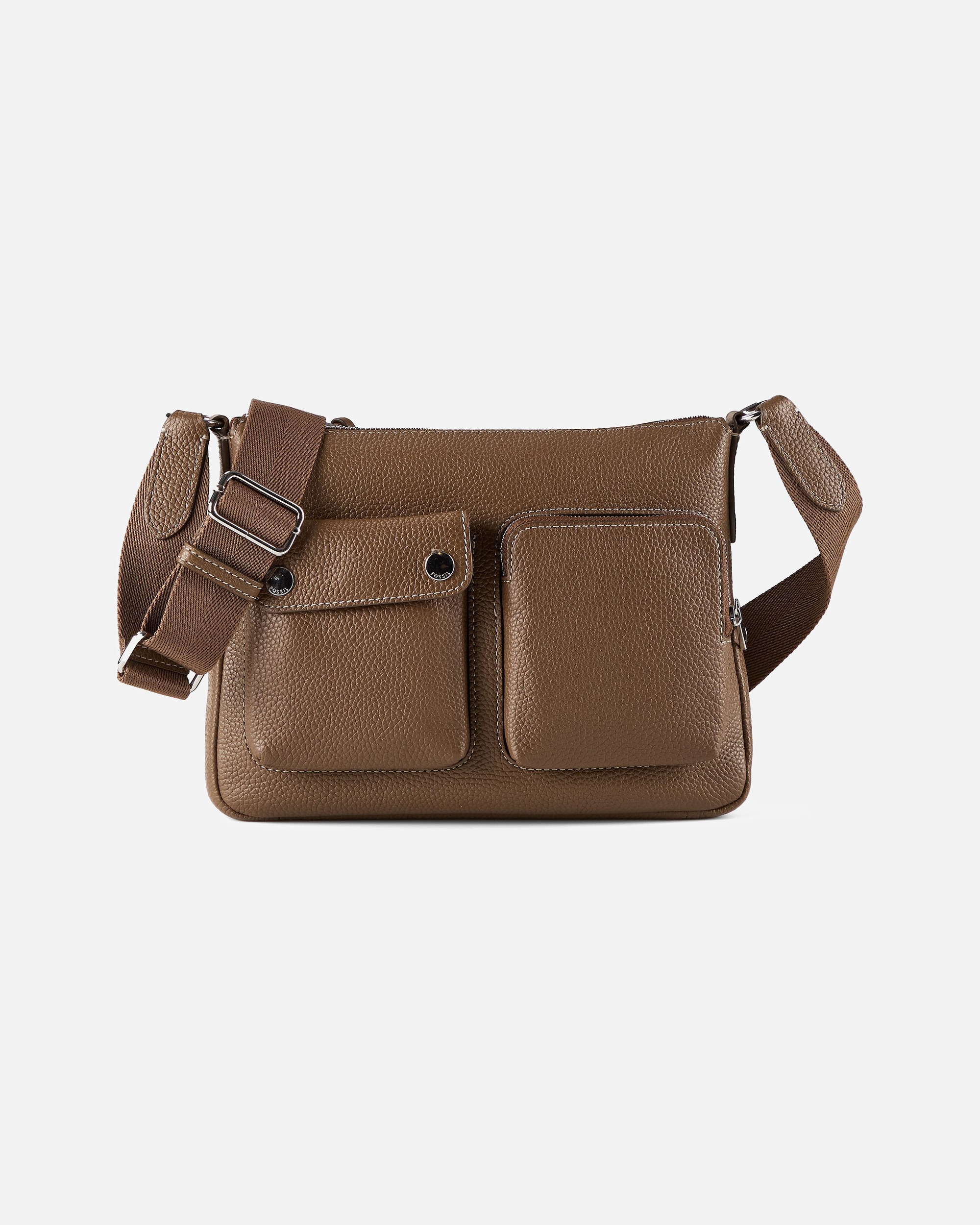 Umhängetasche für Weiblich Fossil Maysen Umhängetasche smoke