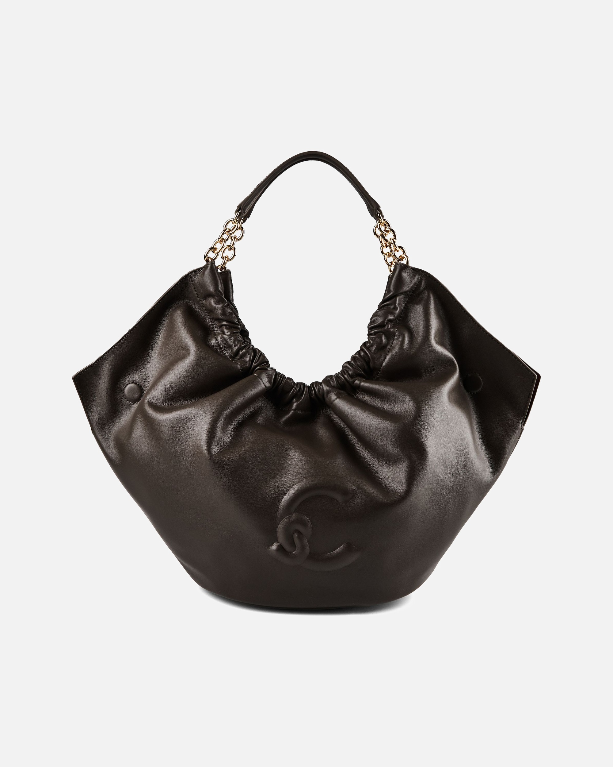 Tasche für Weiblich Coccinelle Smash Shopper fango