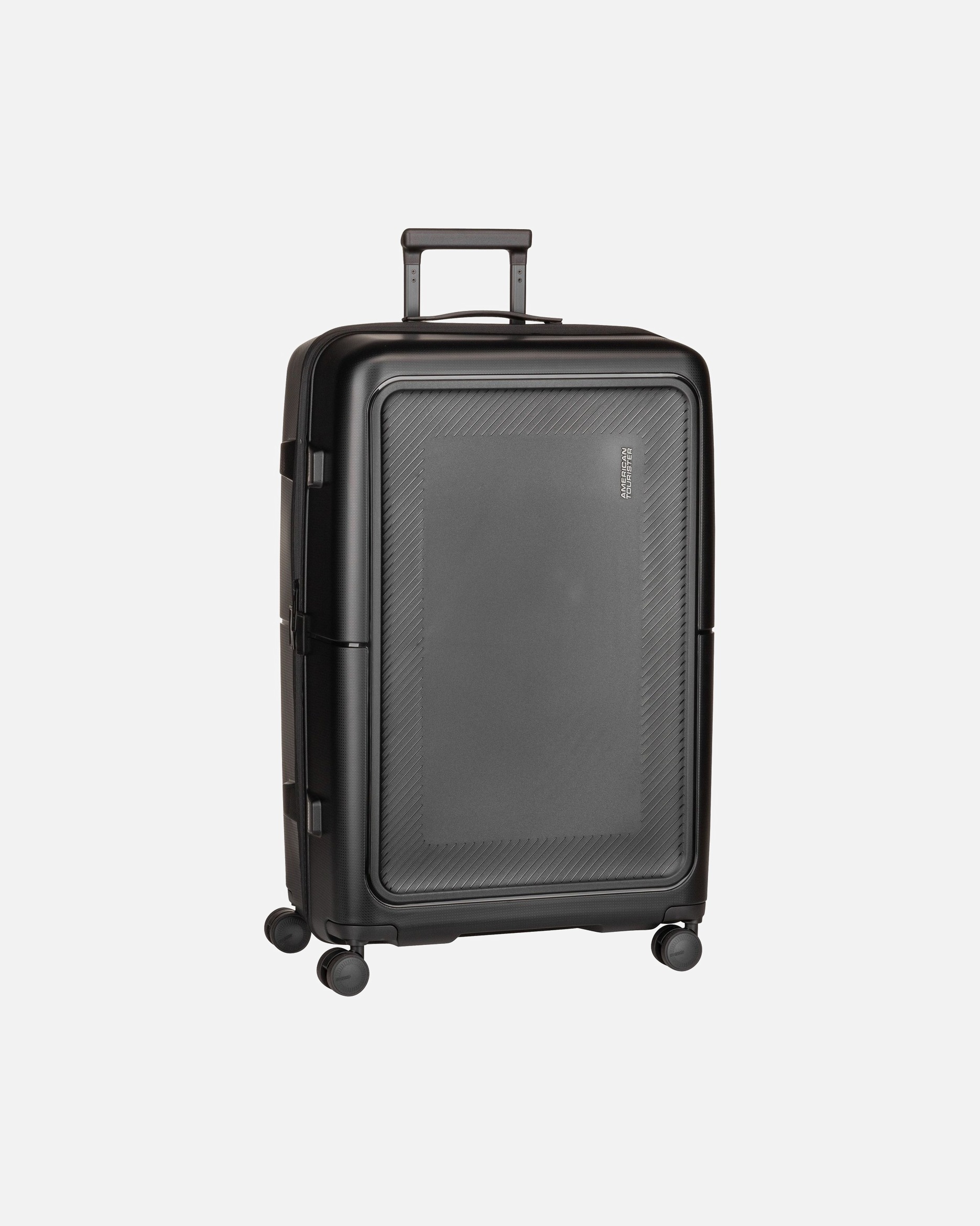 Valise trolley for UnisexeAmerican TouristerDashpop 4 roulettes Trolley 77 cmtrue black