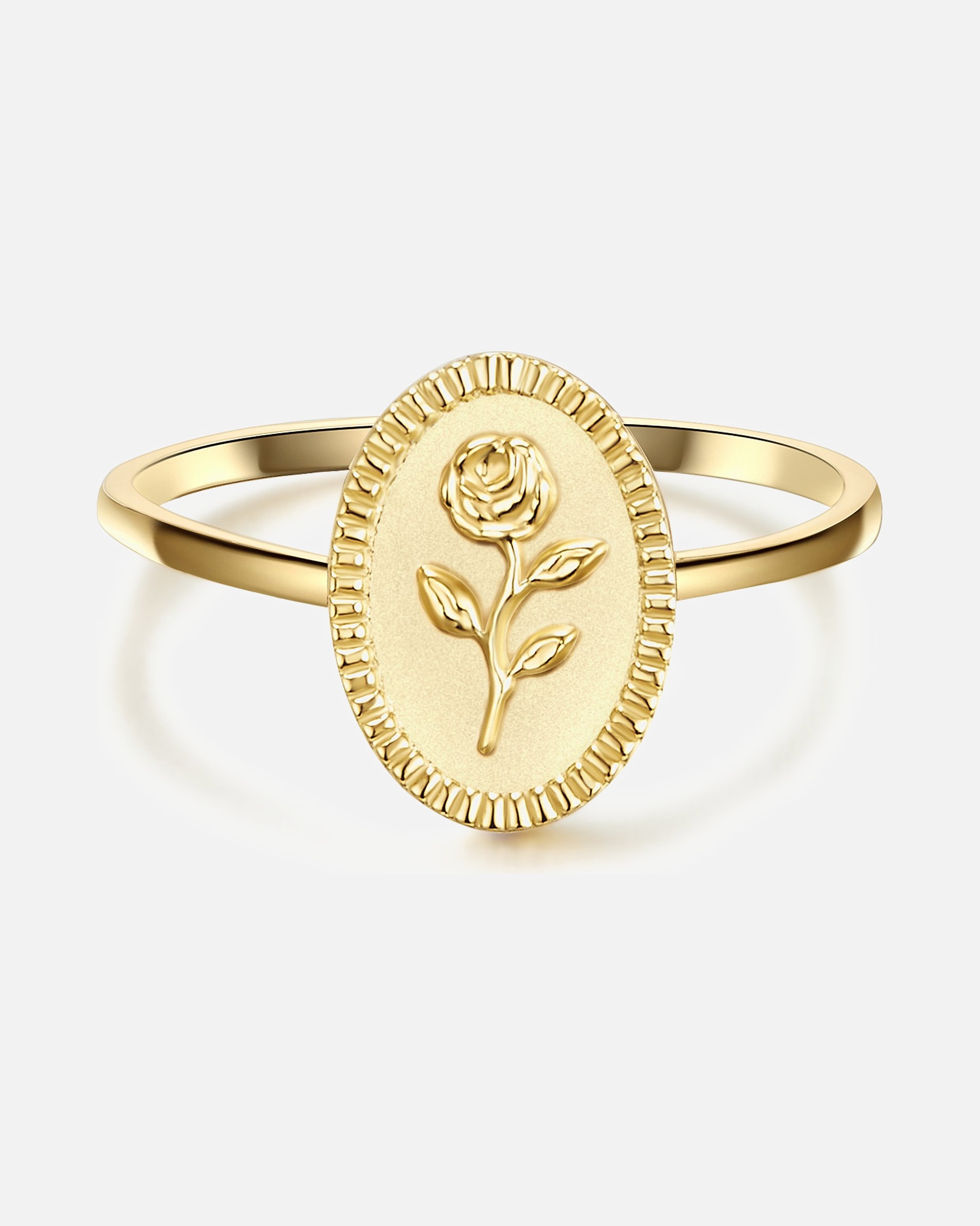Bague for FemmeGlanzstücke MünchenBague en argent Fleur Argent sterling en Or jaune52