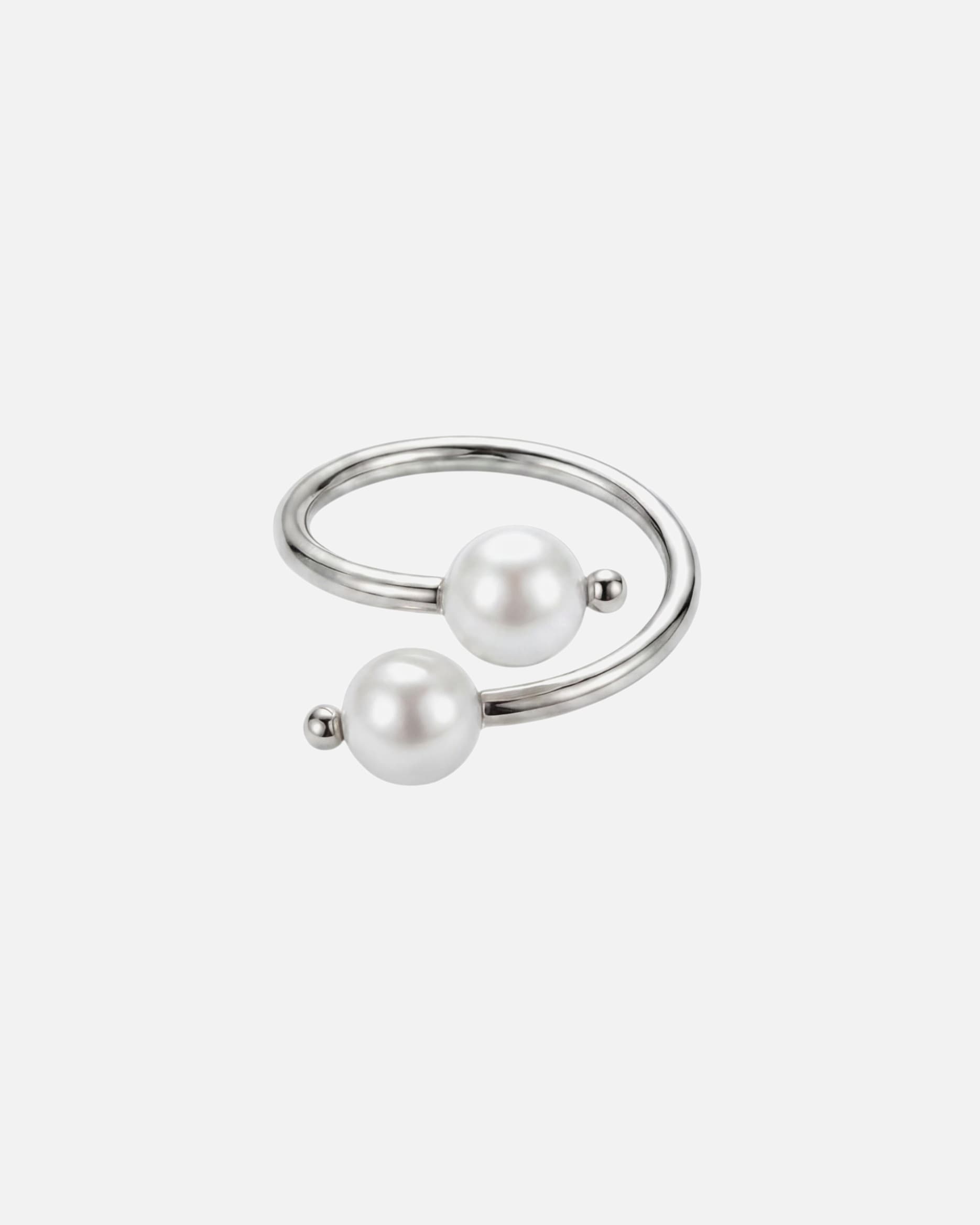 Bague for UnisexePureleiPearl Muse Anneau 100% acier inoxydablePearl Muse Anneau 100% acier inoxydable