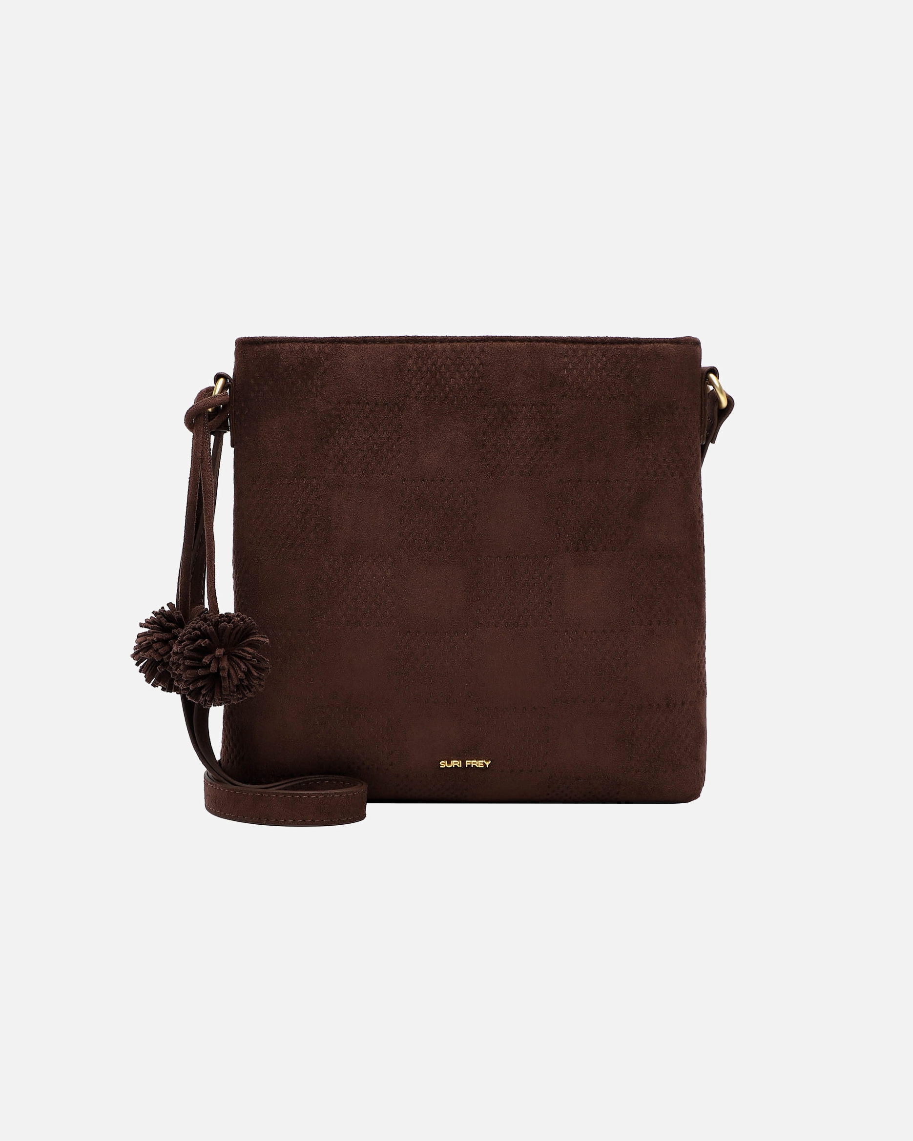 Tasche für Weiblich SURI FREY Umhängetasche SFY Glory Braun