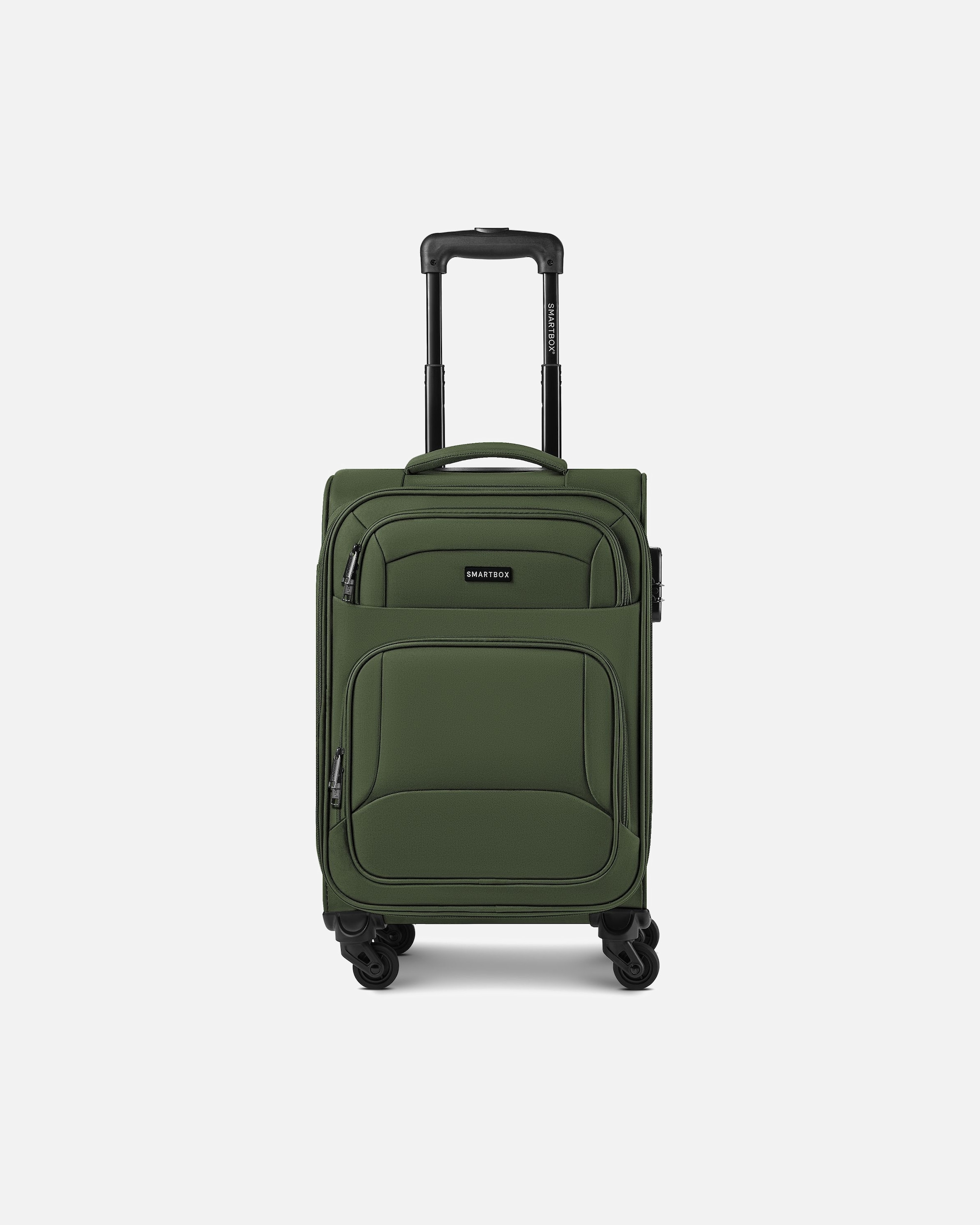 Valise for HommeSmartboxDefault Brand LineEdition 04 4 roues Valise cabine 55 cm avec soufflet d'extensionslate-green