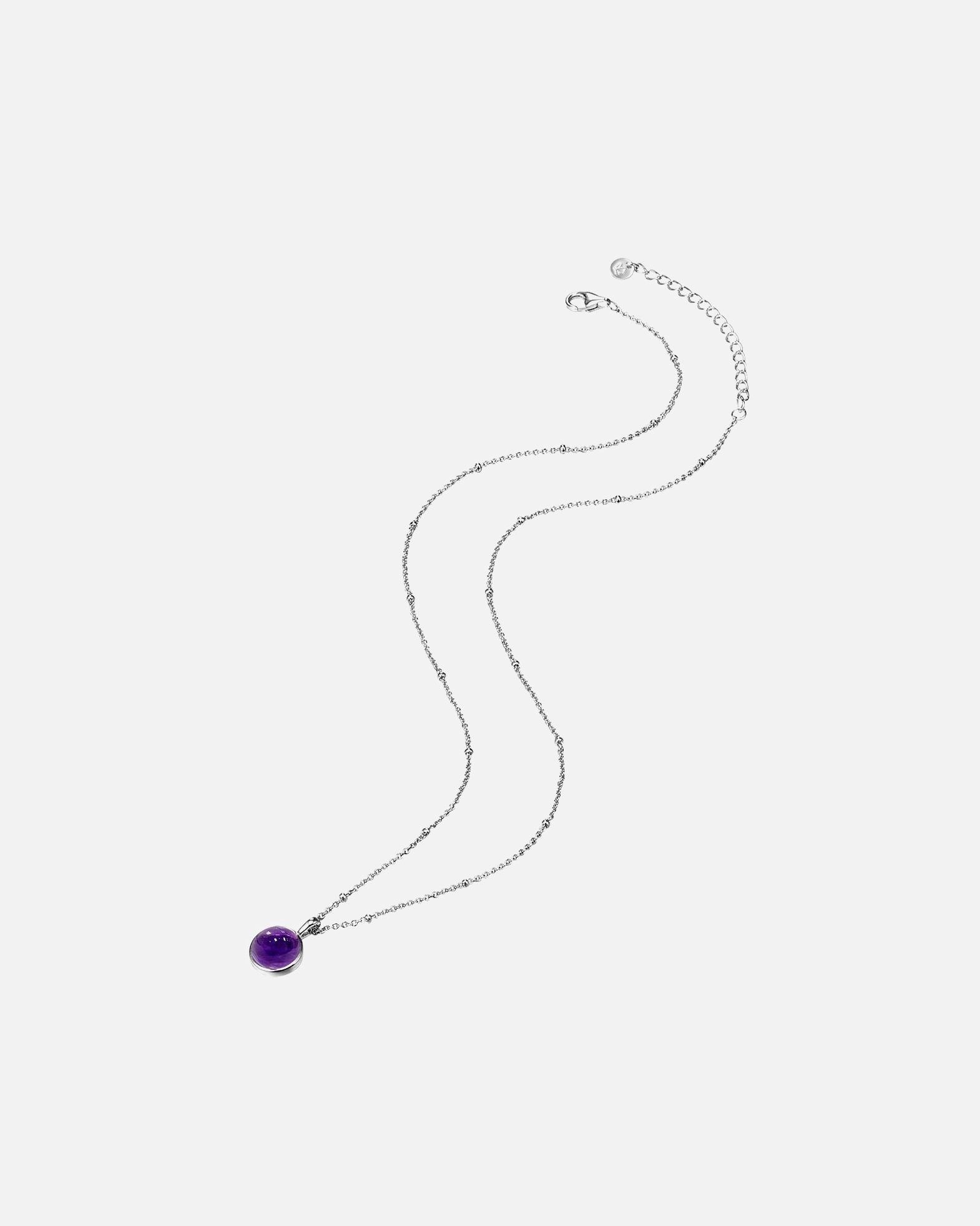 Collier for FemmeGlanzstücke MünchenCollier en argent Argent sterling Améthyste en Argent40,0 cm Basiskette + 5,0 cm Verlängerung