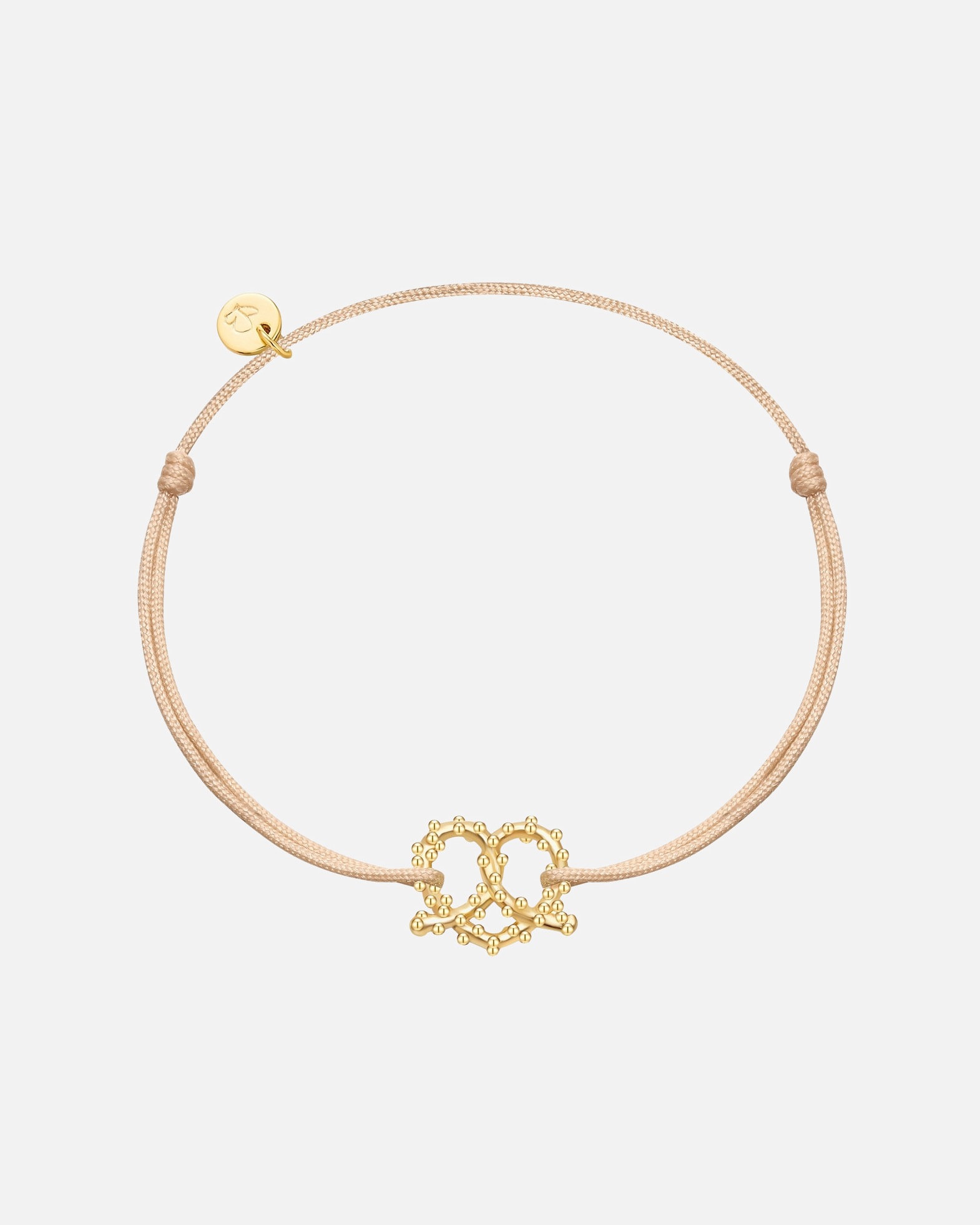 Bracelet for FemmeGlanzstücke MünchenBracelet Bretzel coeur en Argent sterling en Argent15,0 - 22,0 cm, flexibel einstellbar