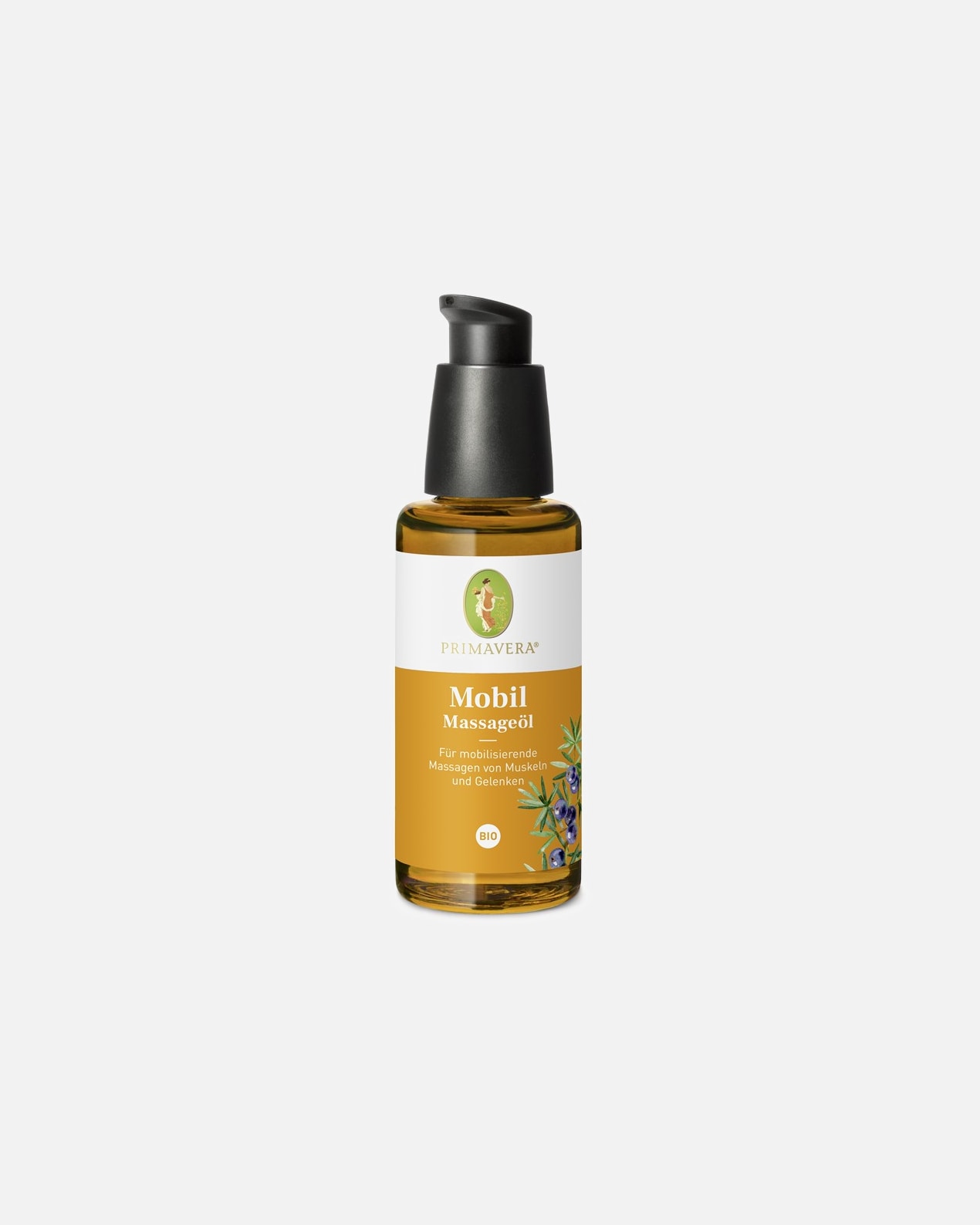 Massageöl für Unisex Primavera Mobil Massageöl Bio 50 ml