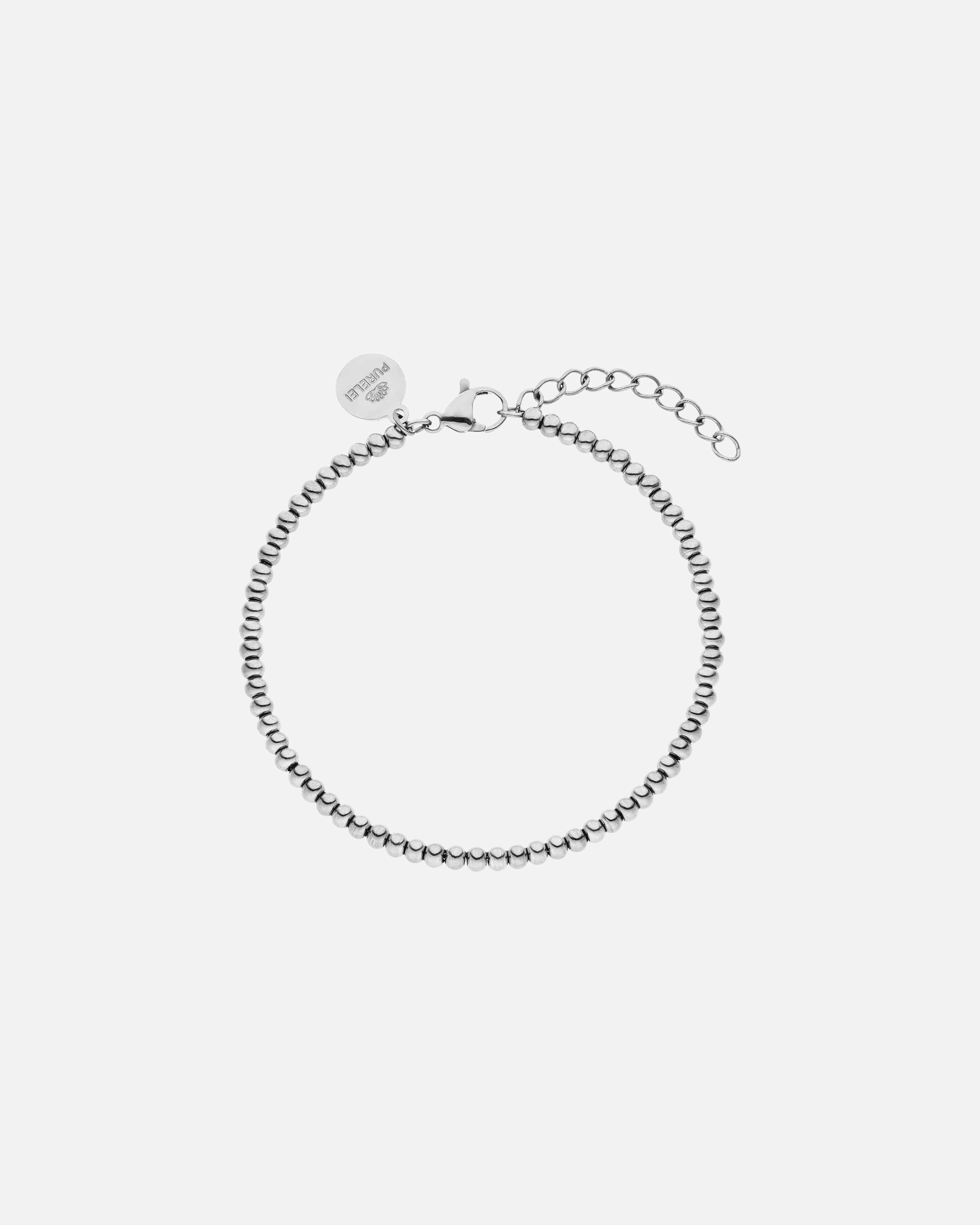 Bracelet for UnisexePureleiShine Bracelet 100% acier inoxydableArgent
