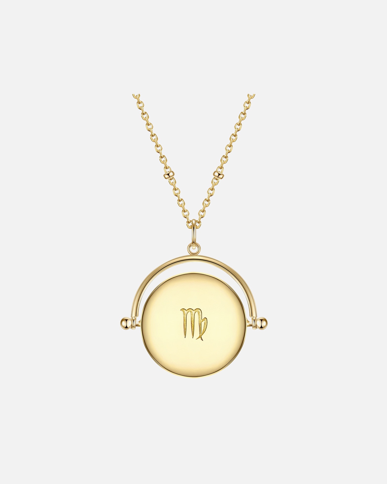 Collier for FemmeCollier en argent Zodiaque Vierge Argent sterling Oxyde de zirconium (CZ) en Or jaune50,0 cm Basiskette + 5,0 cm Verlängerung