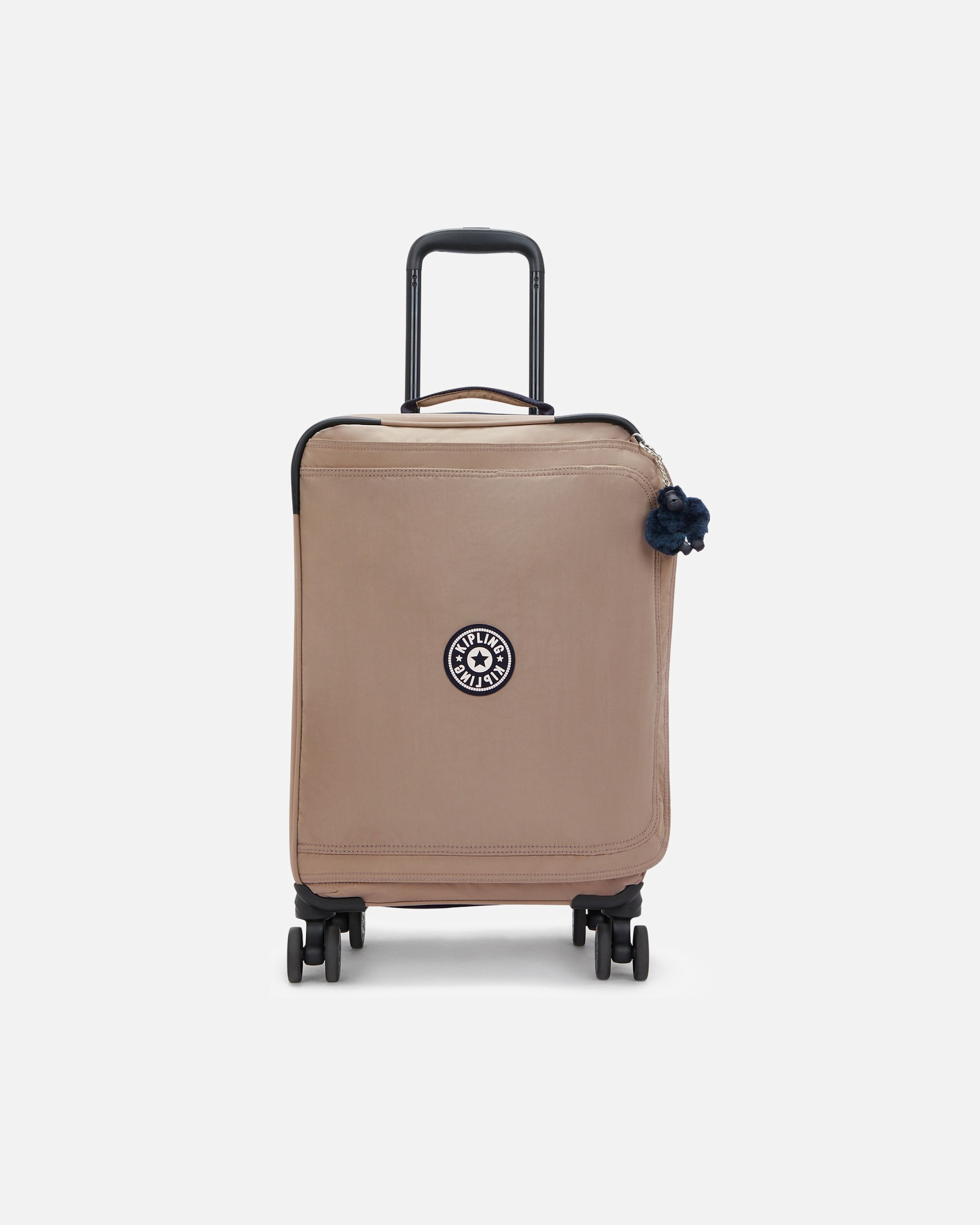 Handgepäckkoffer für Männlich Kipling Basic Spontaneous 4 Rollen Kabinentrolley S 33 cm soft taupe c