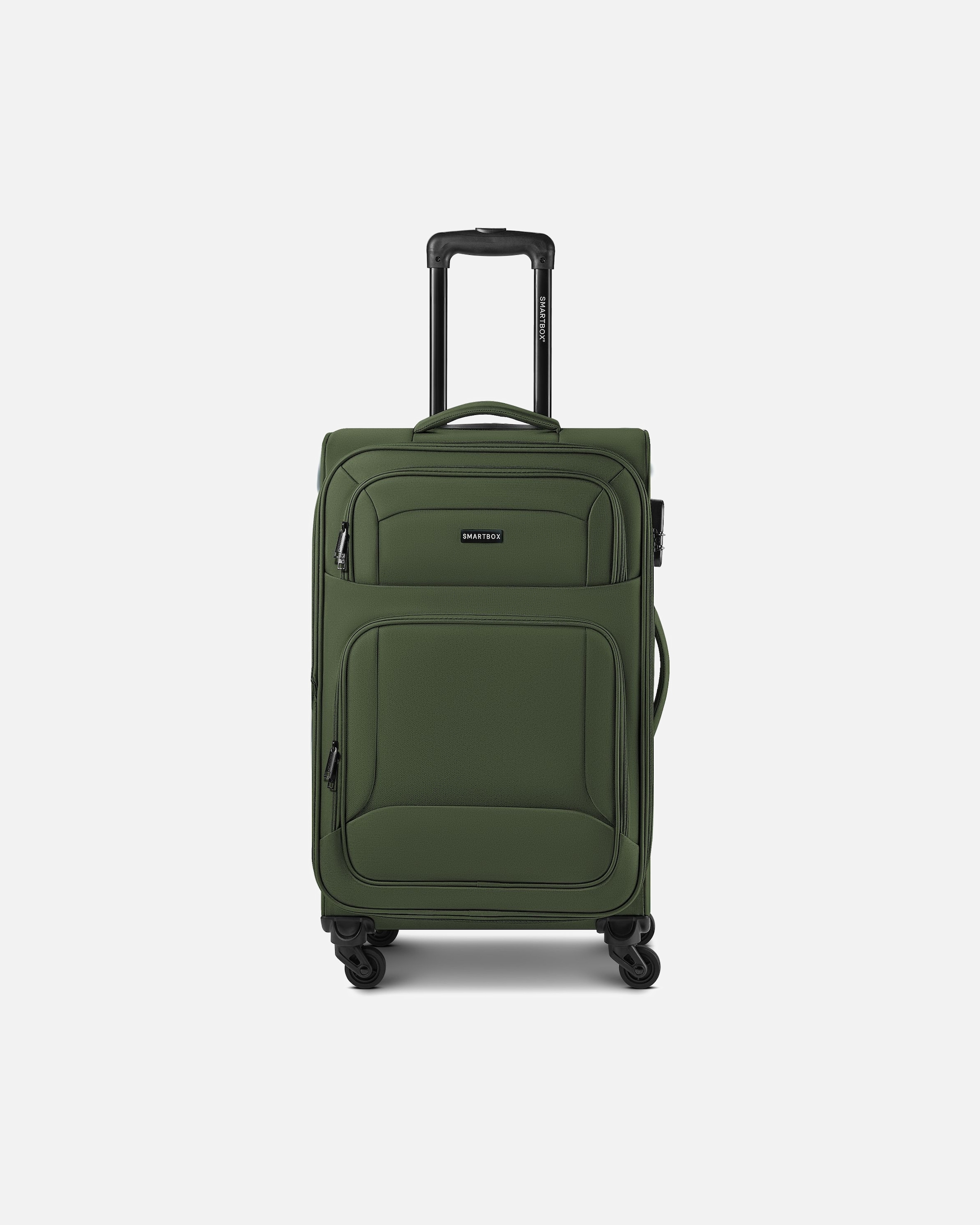 Valise for HommeSmartboxDefault Brand LineEdition 04 4 roues Valise cabine 67 cm avec soufflet d'extensionslate-green