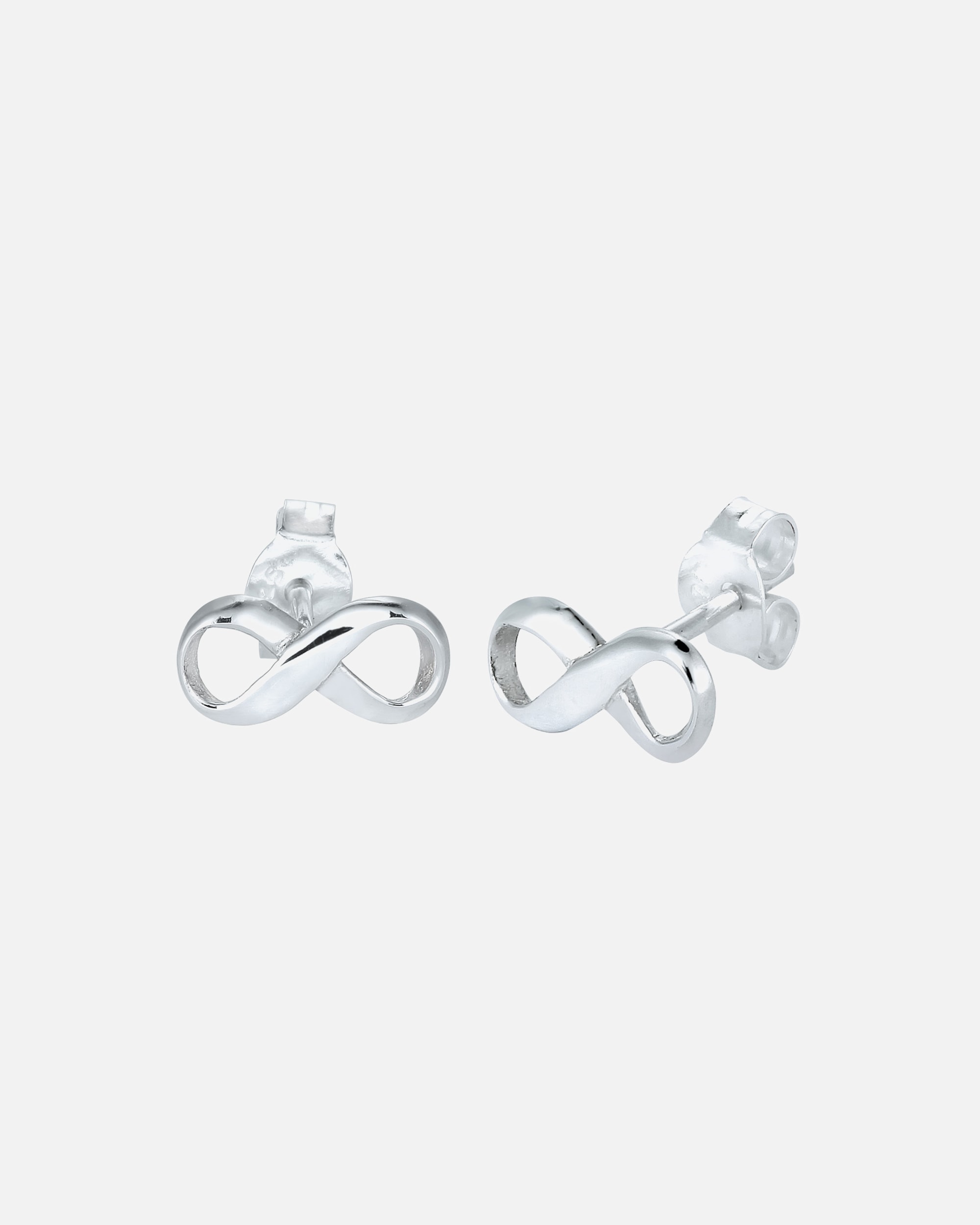 Boucle d'oreilles for FemmeElliFemmes Clous d'oreilles Symbole Infinité en Argent Sterling 925silberfarben