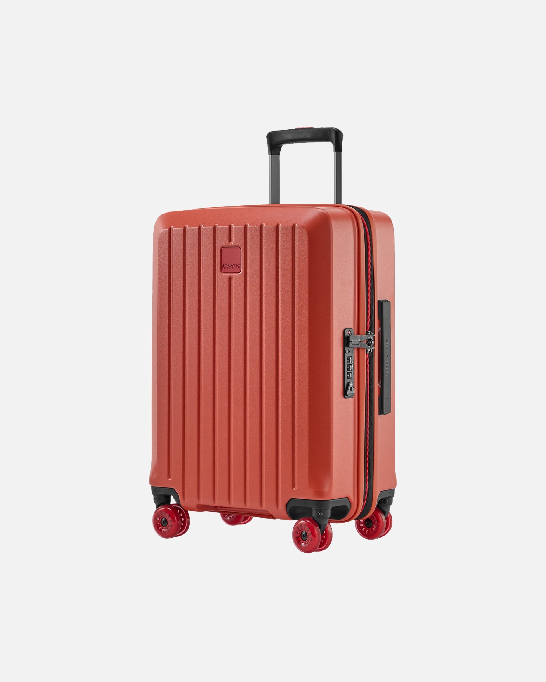 Valise trolley for UnisexeStraticBuzz 4 roulettes Trolley de cabine S 54 cmrosso-clay