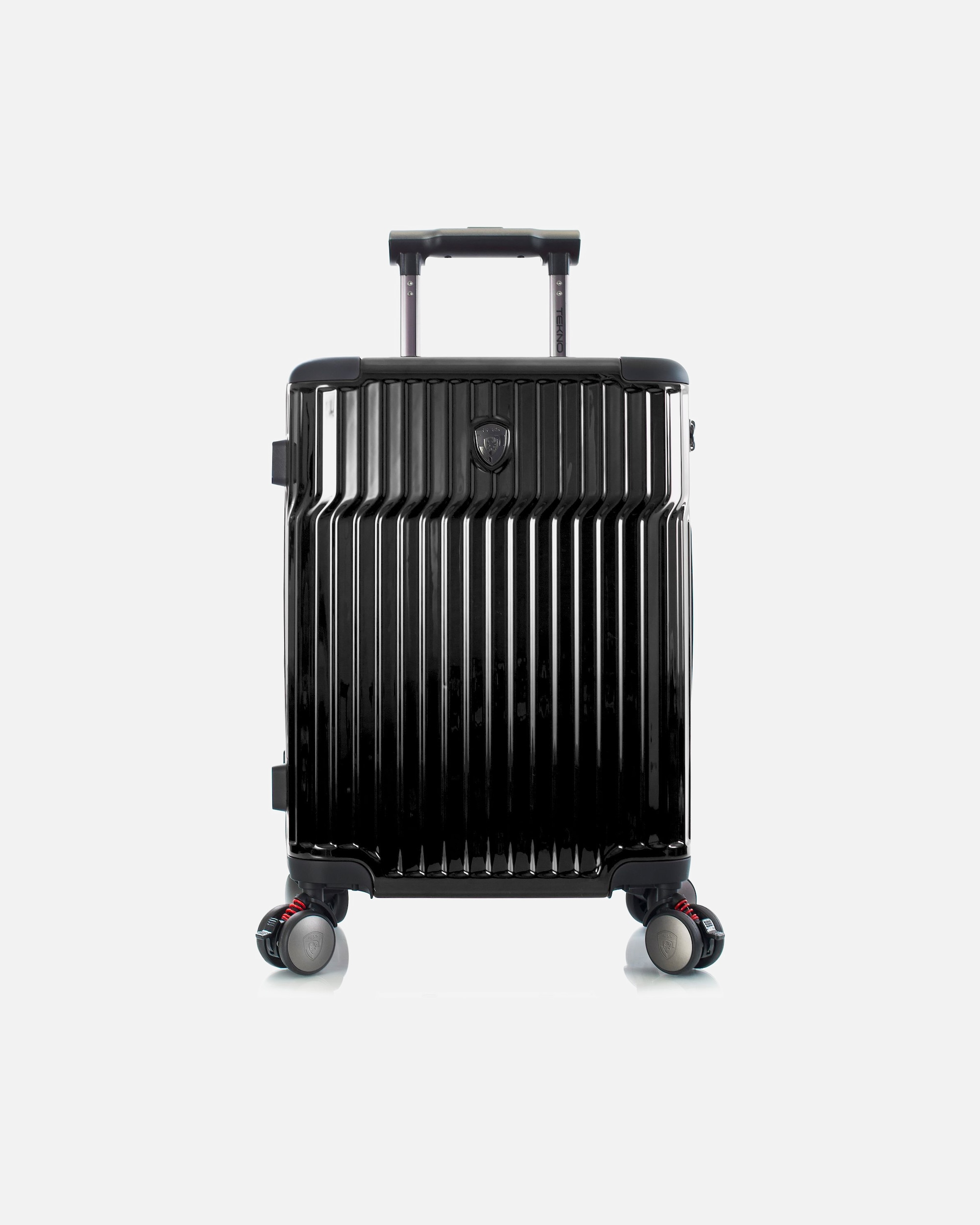 Handgepäckkoffer für Männlich Heys Tekno 4 Rollen Kabinentrolley S 53 cm Laptopfach black