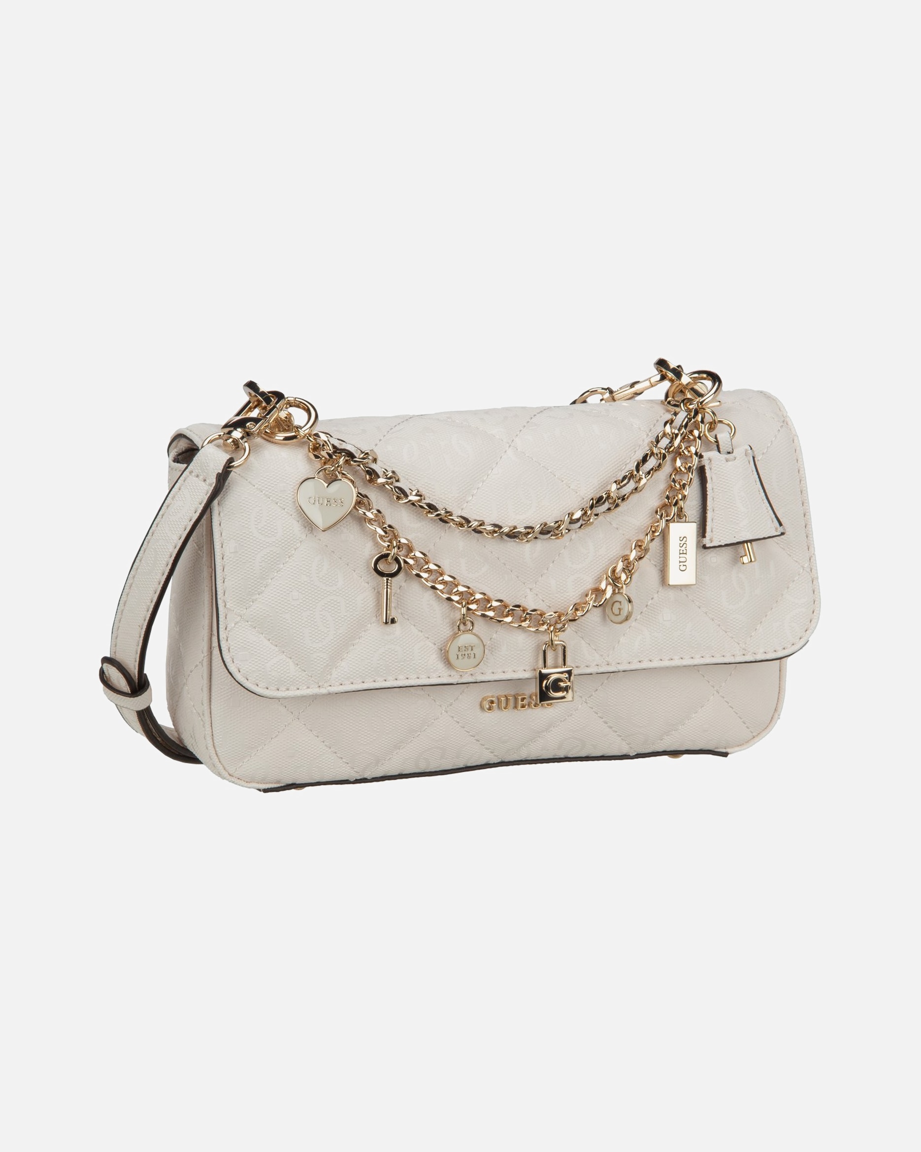 Sac à main for FemmeGUESSLibby Sac à main porté épauleoff white