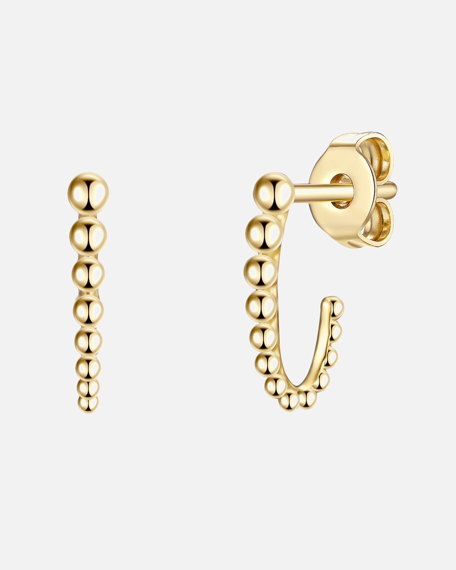 Boucle d'oreilles for FemmeCréoles en argent Argent sterling en Or jaune12,0 mm