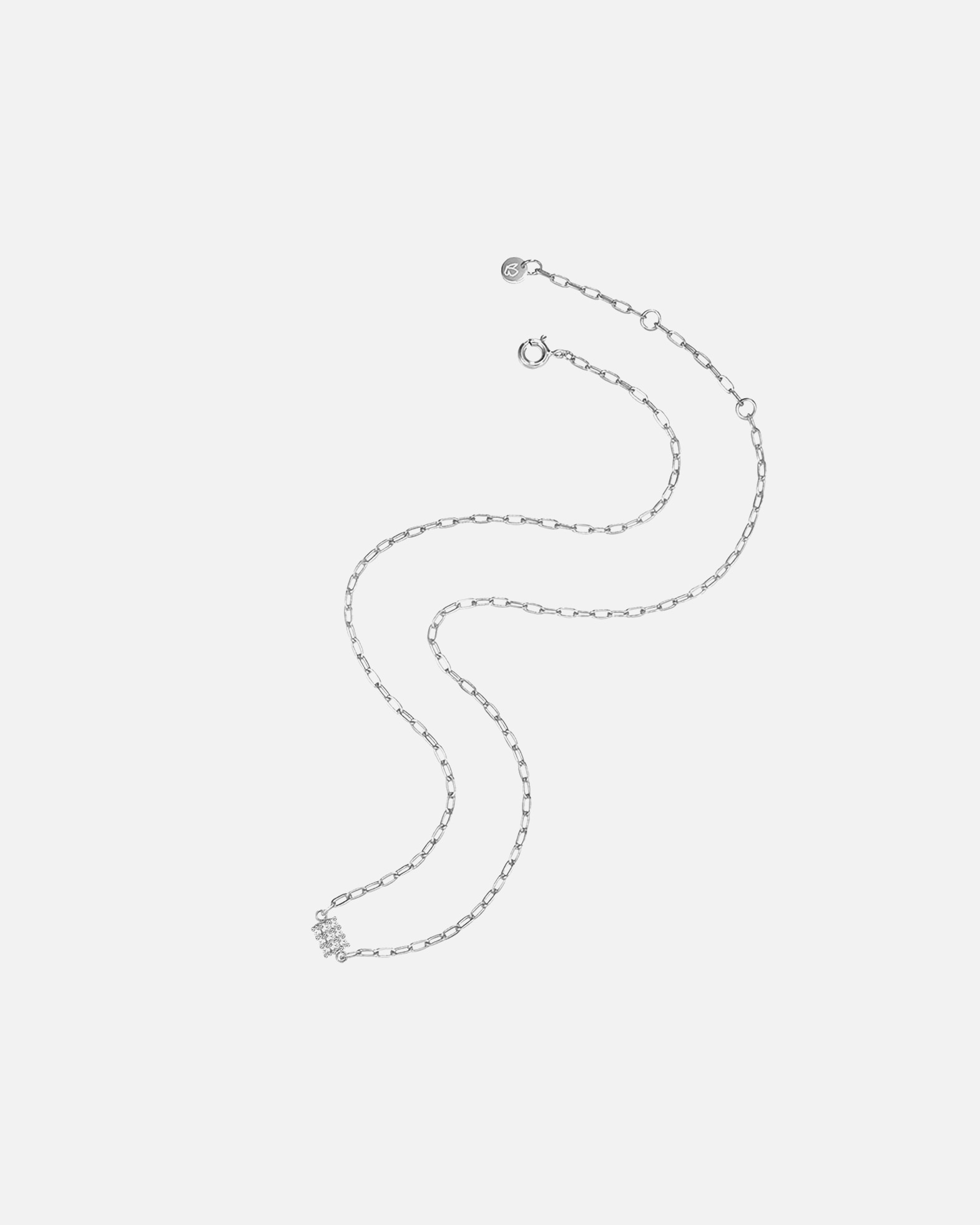 Collier for FemmeGlanzstücke MünchenCollier en argent Argent sterling Oxyde de zirconium (CZ) en Argent40,0 cm Basiskette + 5,0 cm Verlängerung