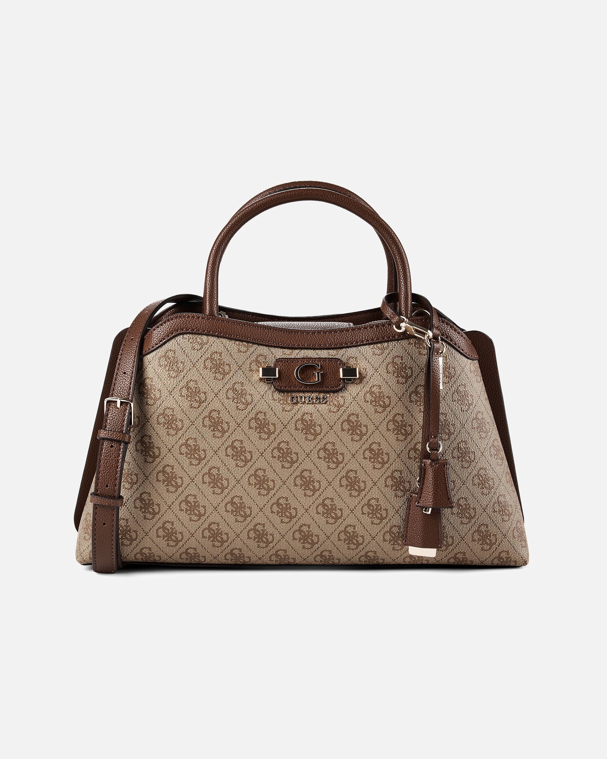 Sac for FemmeGUESSLindsey Sac porté mainlatte logo